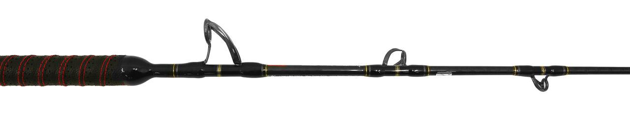 Jigging World Black Giant Casting Rods - Heavy Duty Saltwater Fishing Rod for Offshore & Deep Sea Angling | Perfect for Tuna, Marlin & Big Game Fish
