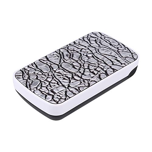 Foldable Jewelry Loupe Magnifier - ABS & PU Portable for Stamps & Gems