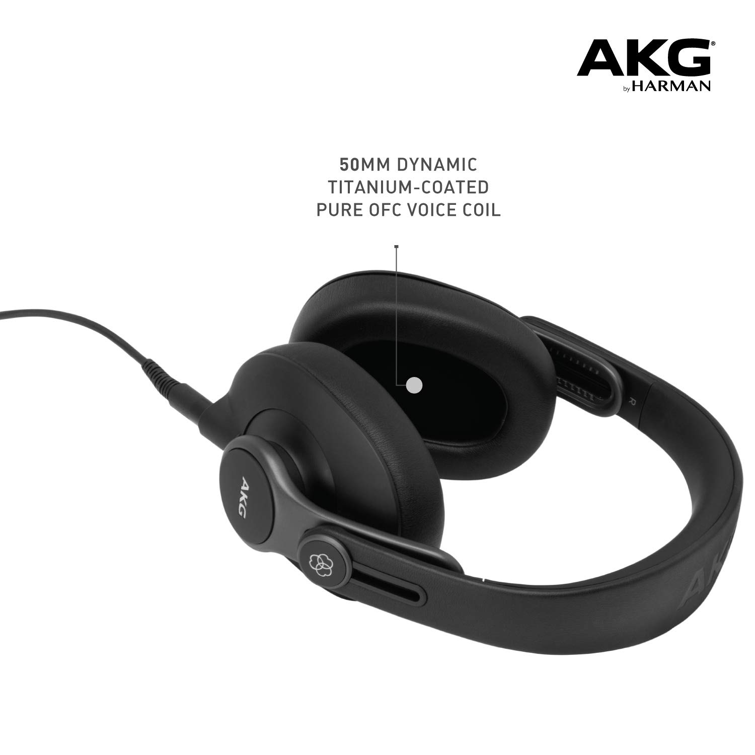 AKG K361 Professional Studio Headphones - Renewed Premium Over-Ear Headphones for Recording, Mixing & Podcasting | Perfect for Home Studio, Music Production & Audio Monitoring