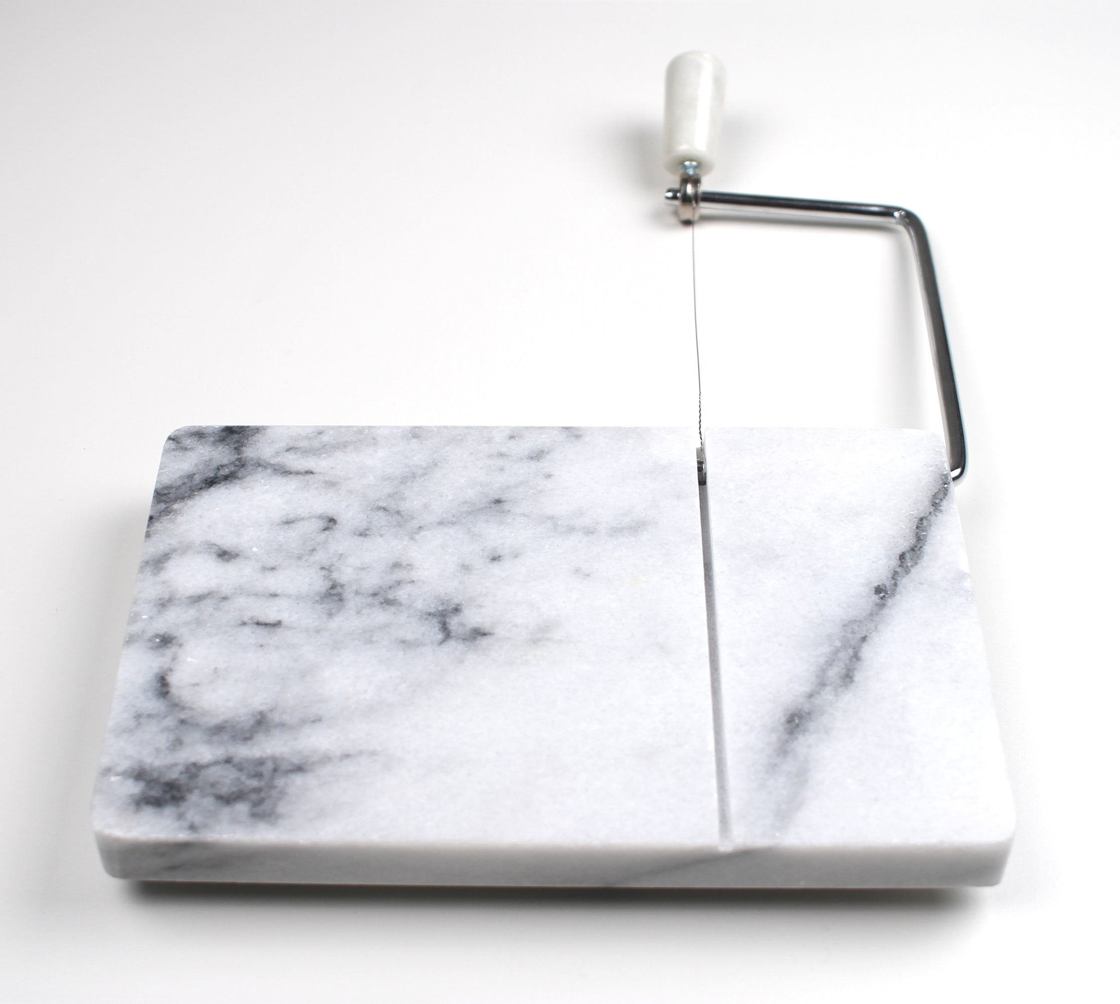 Elegant White Marble Cheese Board Set - Premium Serving Tray for Charcuterie, Wine & Entertaining - Perfect for Dinner Parties, Weddings & Gifts