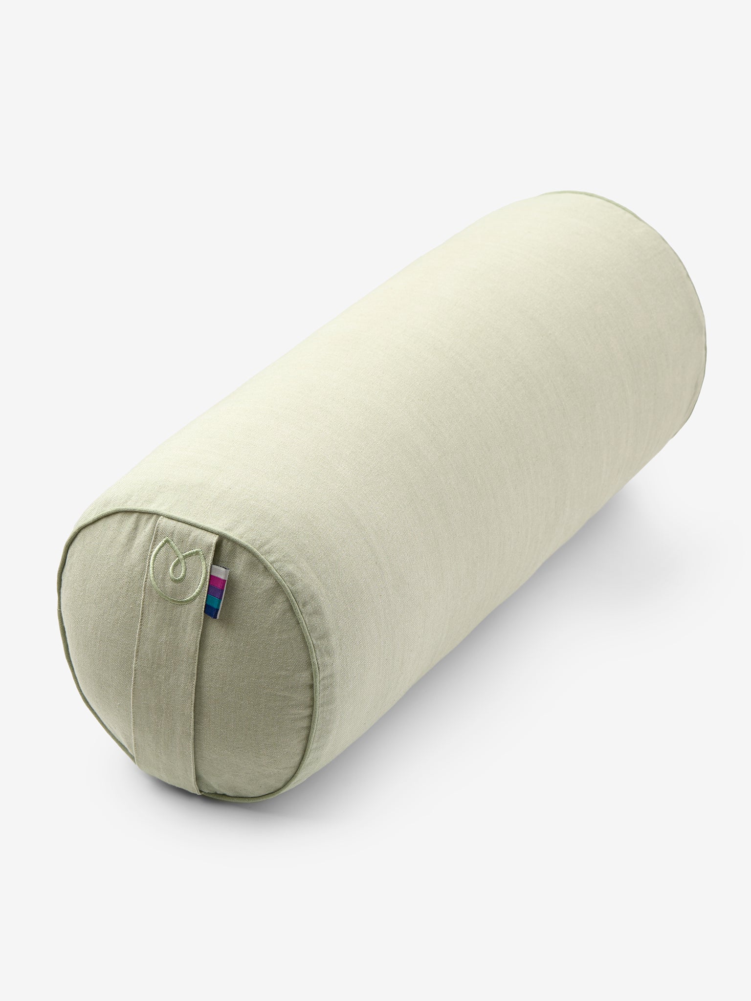 Organic Cotton Chambray Buckwheat Yoga Bolster Pillow - Support for Yoga, Meditation & Home Relaxation - Perfect for Yin Yoga, Prenatal Yoga & Stress Relief