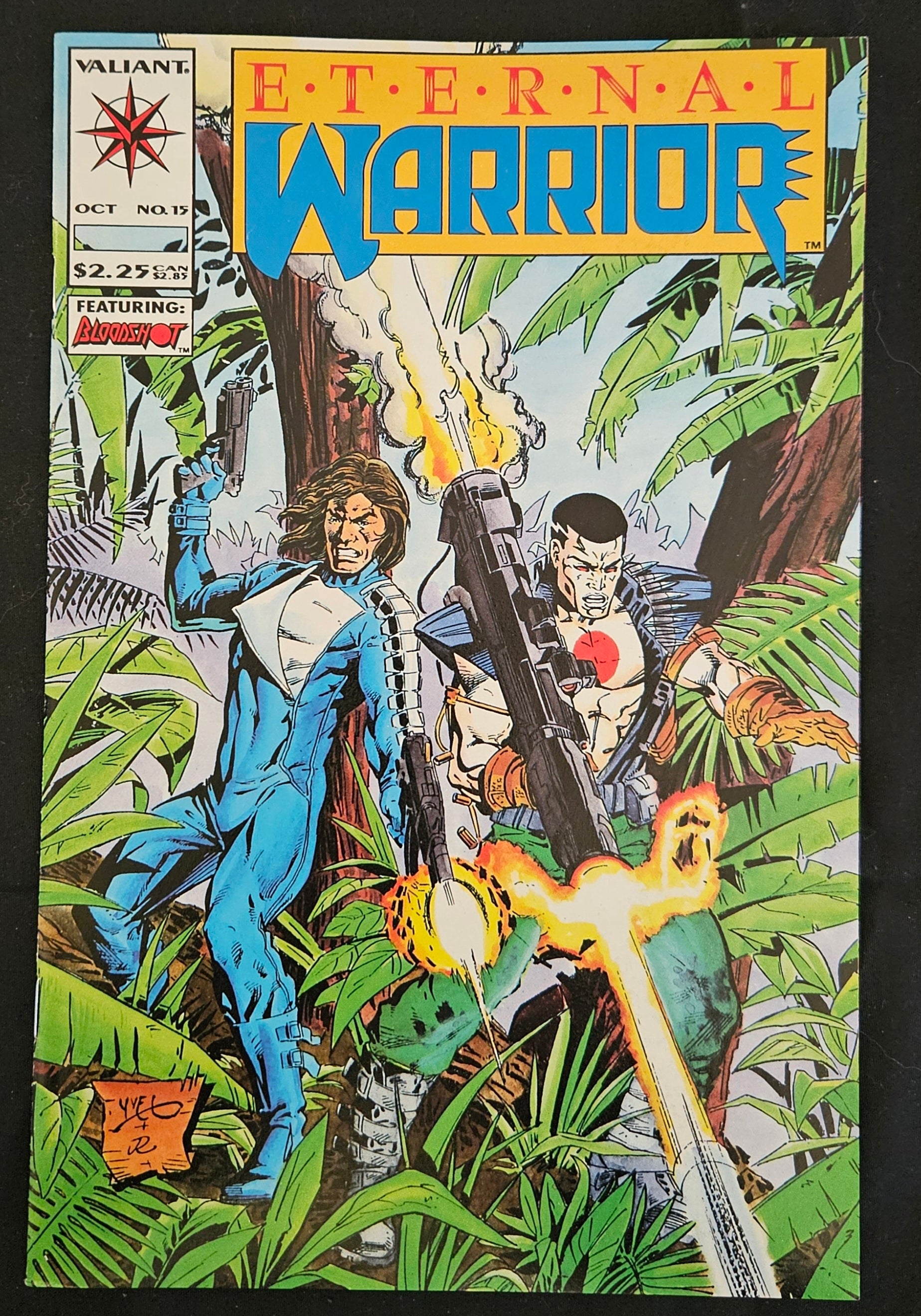 Valiant Eternal Warrior #15 (1993) Comic Book - Chaos Effect Part 1 | Near Mint Condition | Collectible Superhero Comic for Fans & Investors | Perfect for Display, Gifts & Comic Collections