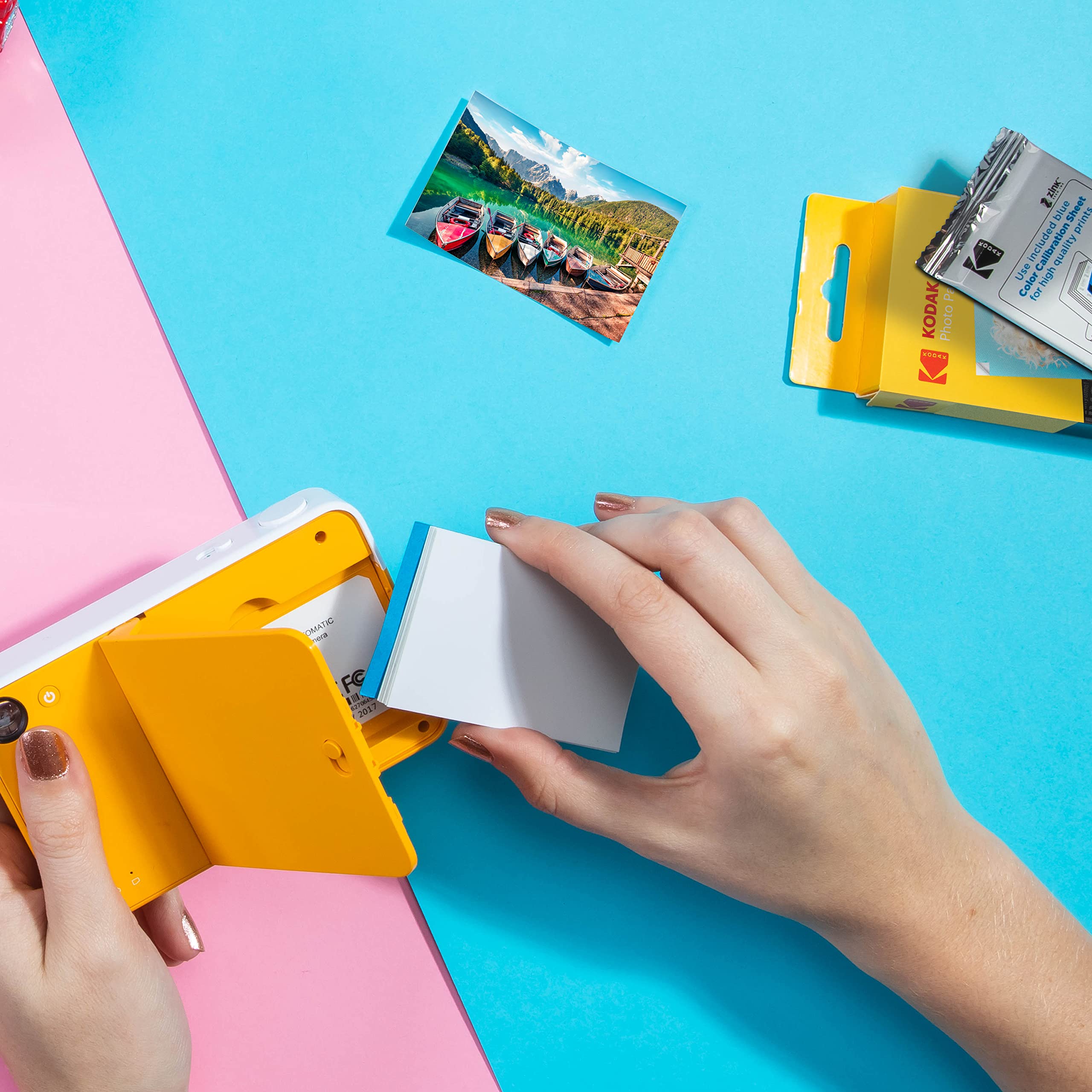 Kodak Step Touch 13MP Digital Camera with Instant Printer - 3.5