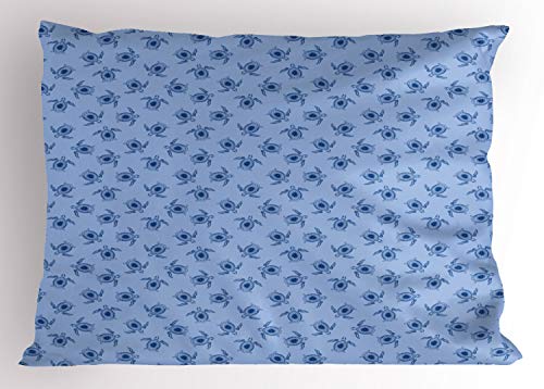 Dark Blue and Pale Ceil Blue
