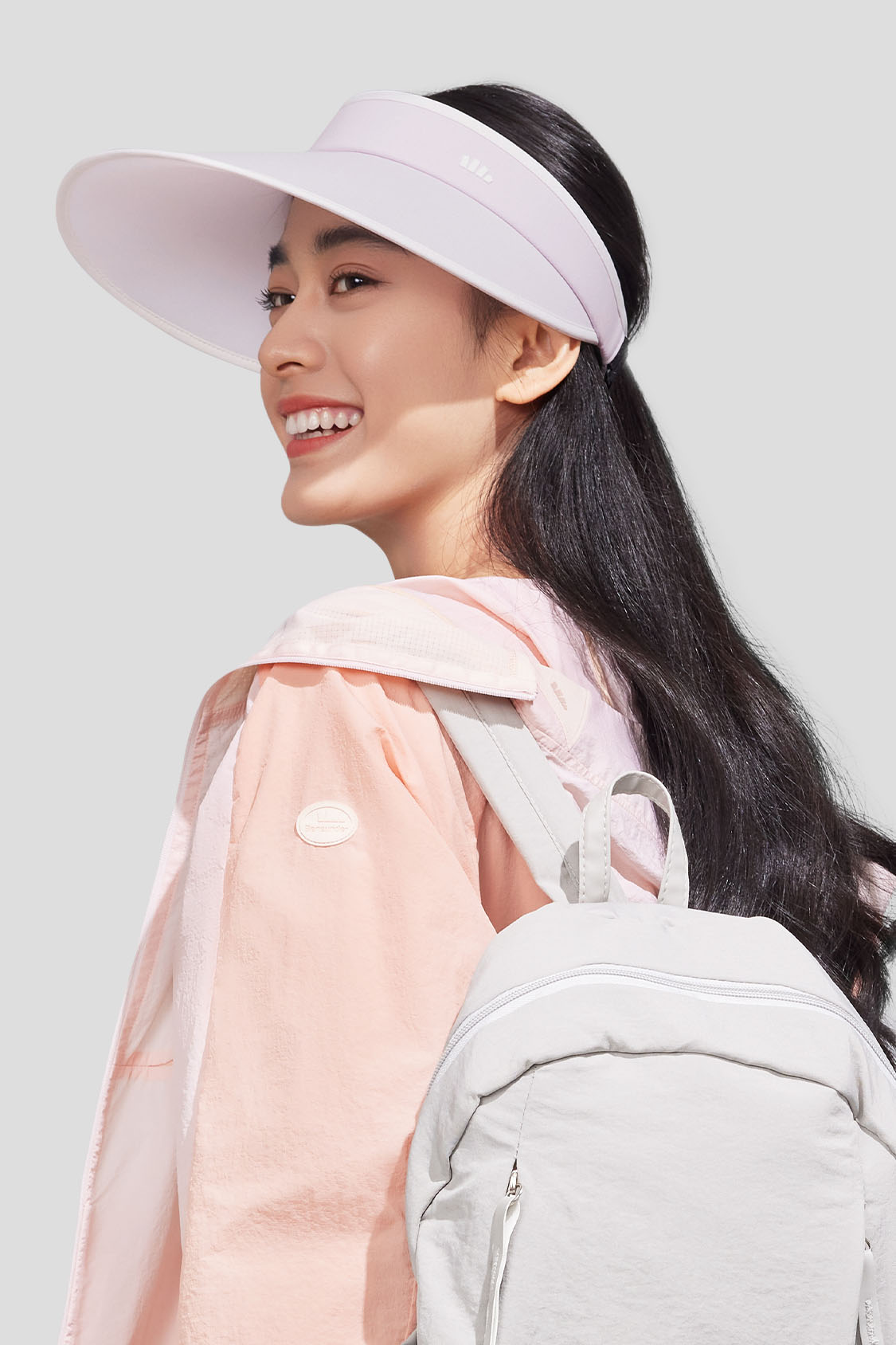 Guji S24 Women's UPF50+ Sun Visor Hat for Outdoor Sports, Running, Hiking & Beach Activities