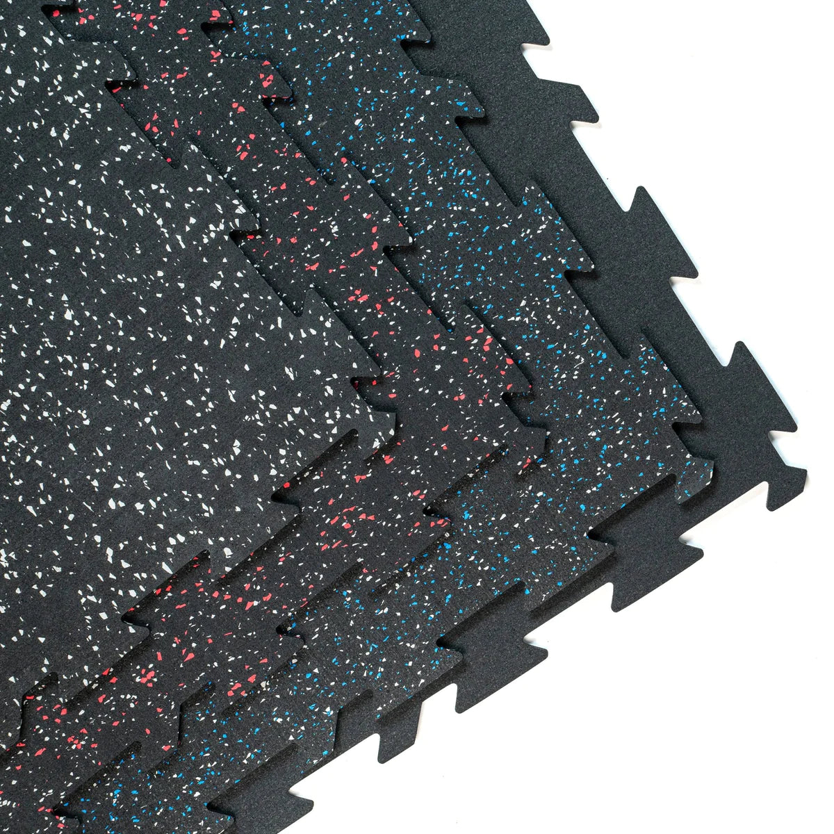 8mm Interlocking Rubber Floor Tiles - Durable Gym & Home Exercise Mats for Workout, Yoga & Playroom - Top Seller!