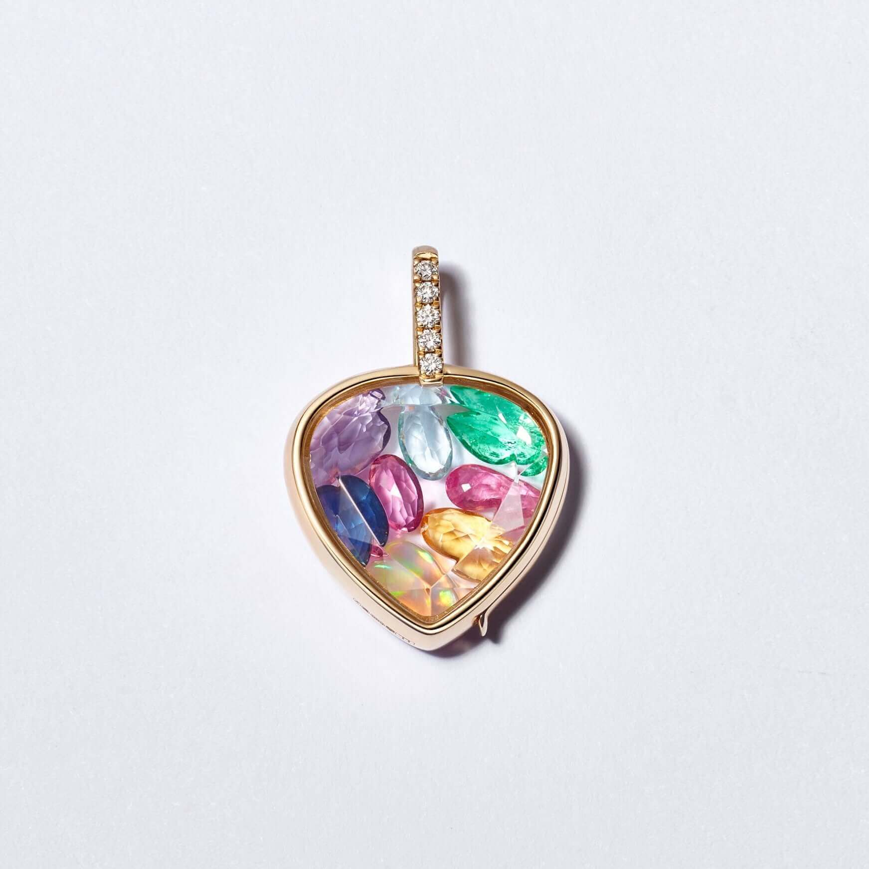 DIY Heart Locket Necklace Charm - Personalized Engravable Jewelry Gift for Women | Romantic Keepsake for Valentine's Day, Anniversary & Mother's Day | JFN2021