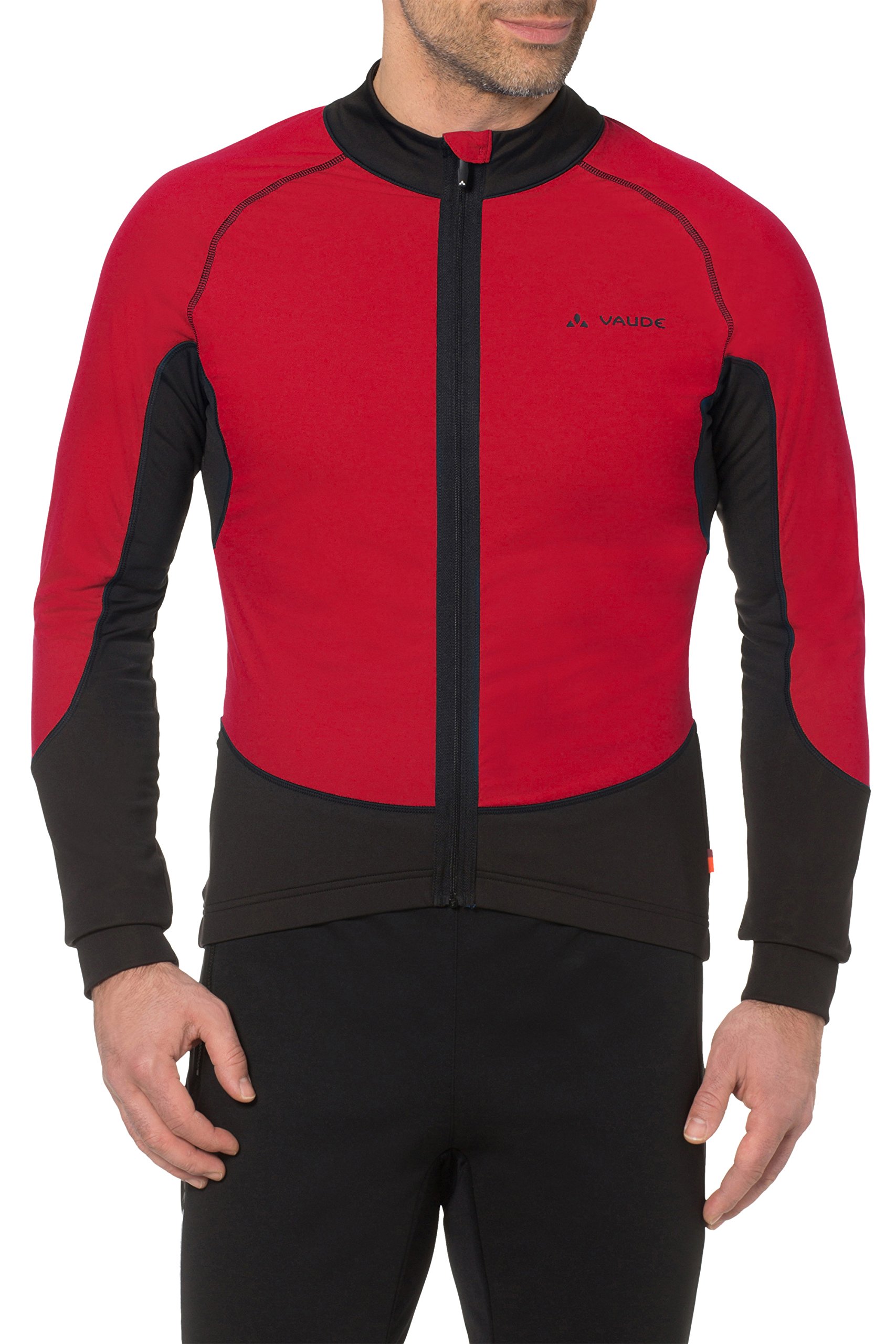 VAUDE Men's Pro Warm Tricot Jersey - Lightweight Thermal Baselayer for Hiking, Skiing & Outdoor Activities | Moisture-Wicking & Breathable Performance Shirt