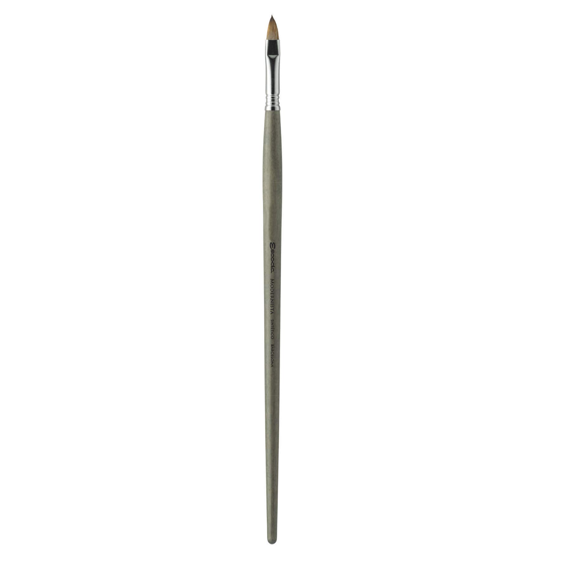 Escoda Modernista Series Artist Paint Brush - Size 20 Filbert for Oil & Acrylic Painting - Professional Long Handle Paintbrush for Canvas, Portrait & Fine Art - Perfect for Artists & Beginners