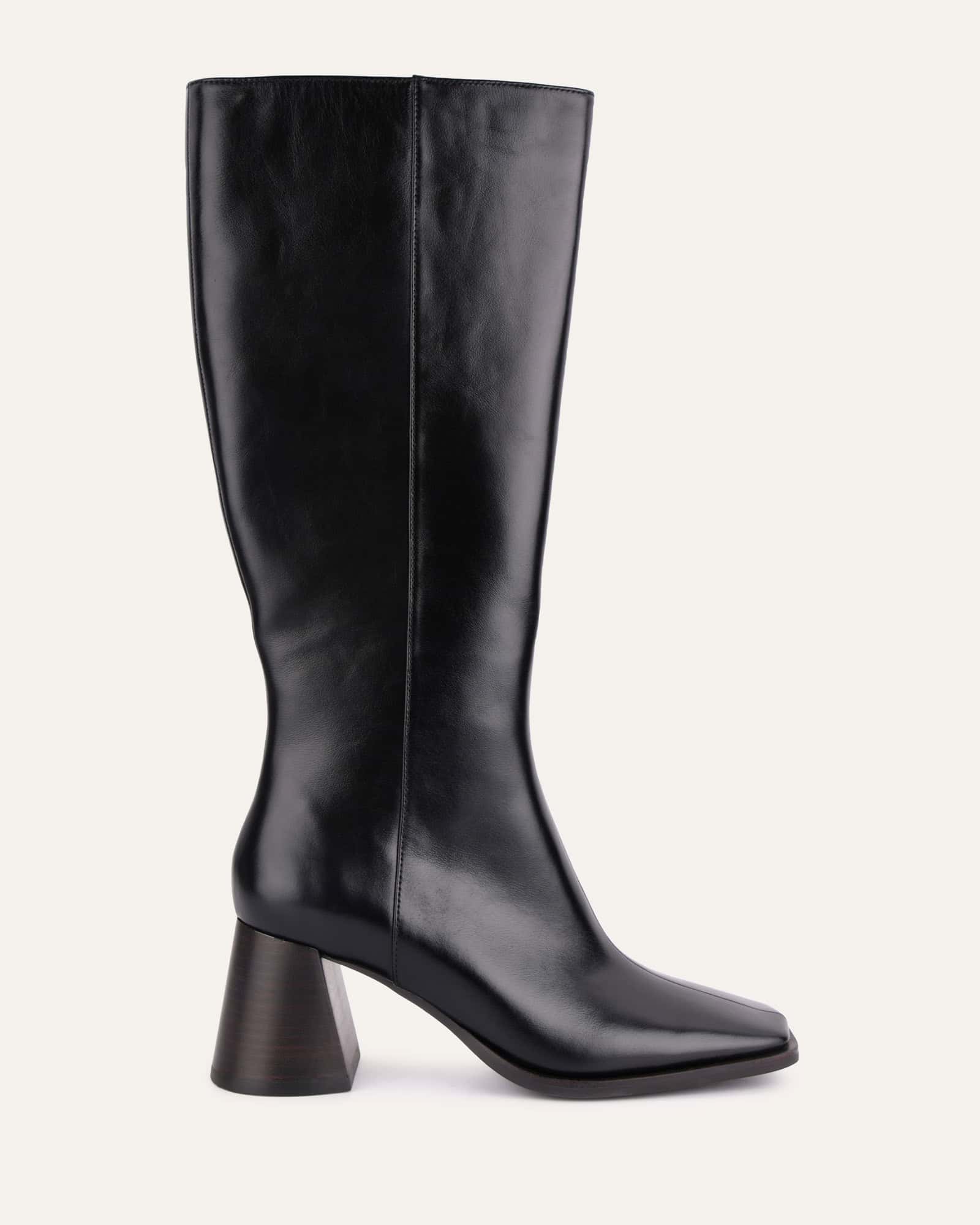 BLACK LEATHER