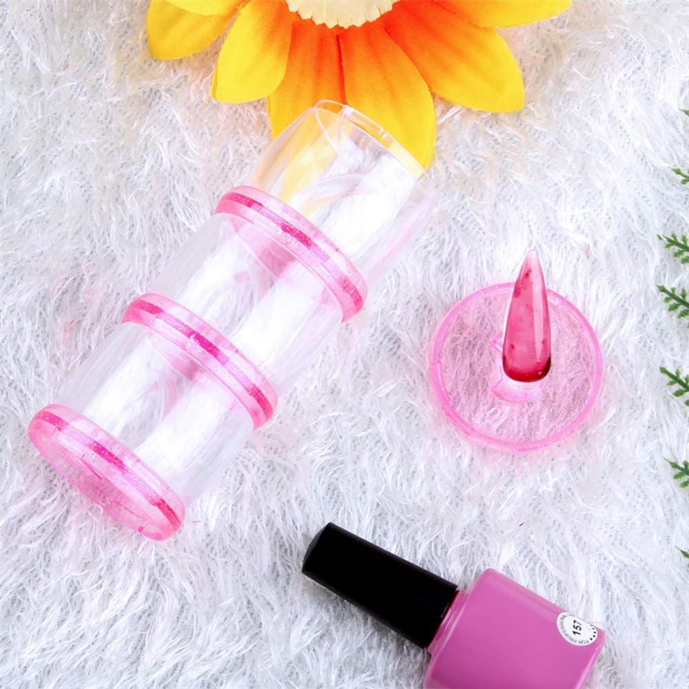 False Nail Tips Holder - Nail Art Display Stand for DIY & Salon Use - Manicure Practice Board for Nail Artists & Beginners - Perfect for Home, Salon & Nail Art Classes