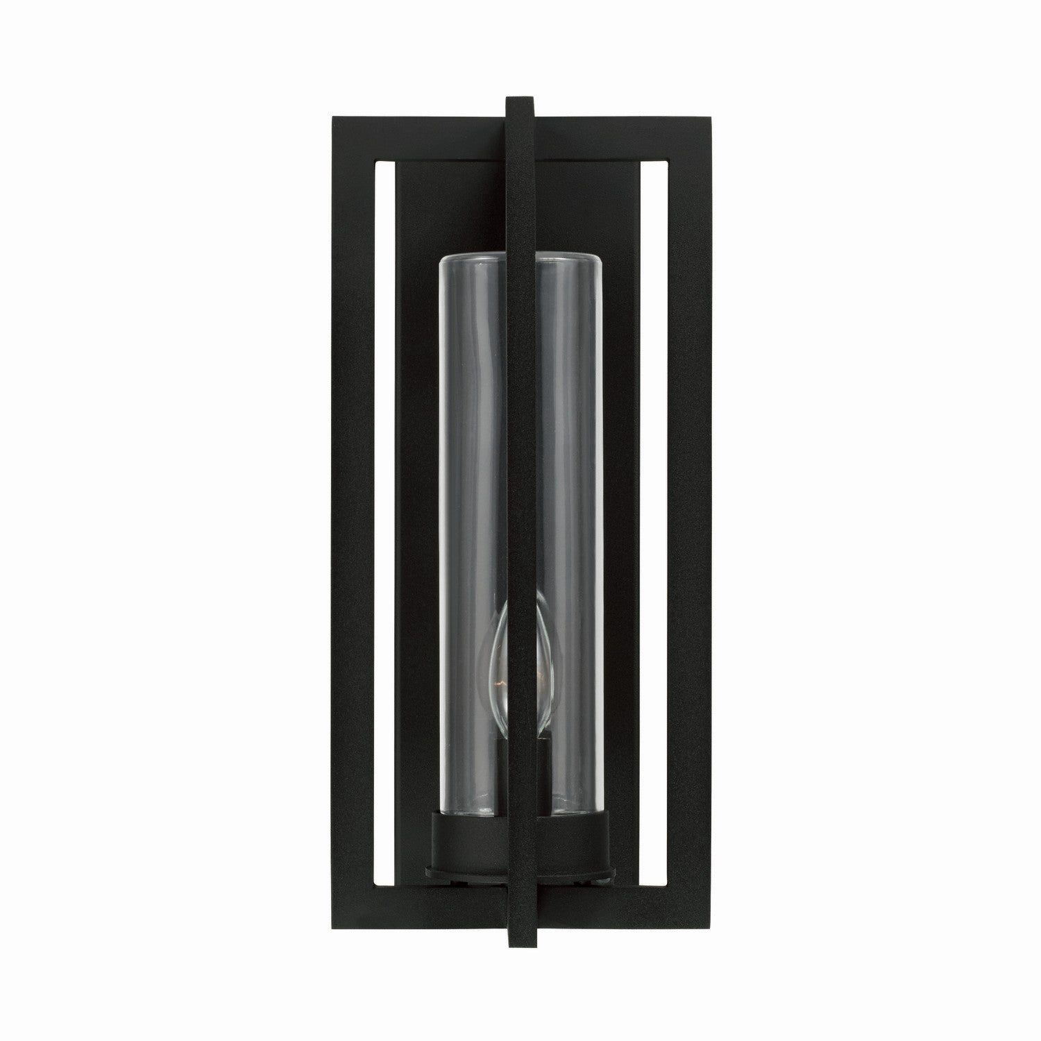 Capital Lighting One Light Outdoor Wall Lantern - Durable Weatherproof Exterior Sconce for Porch, Patio, Garden & Entryway Lighting