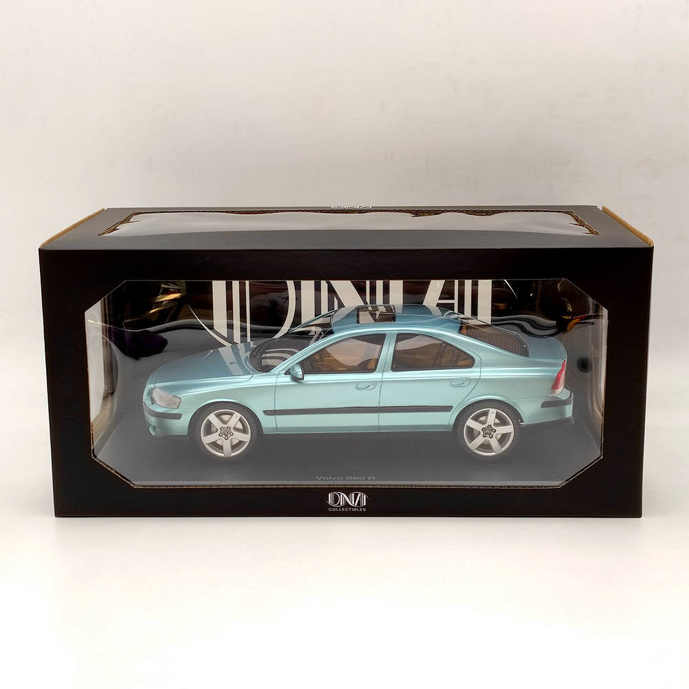1/18 Scale Volvo S60 R 2003 Limited Edition Resin Model Car - DNA Collectibles DNA000104 - Green Diecast Toy for Collectors & Gift for Car Enthusiasts (Perfect for Display, Home Decor, and Car Model Collections)
