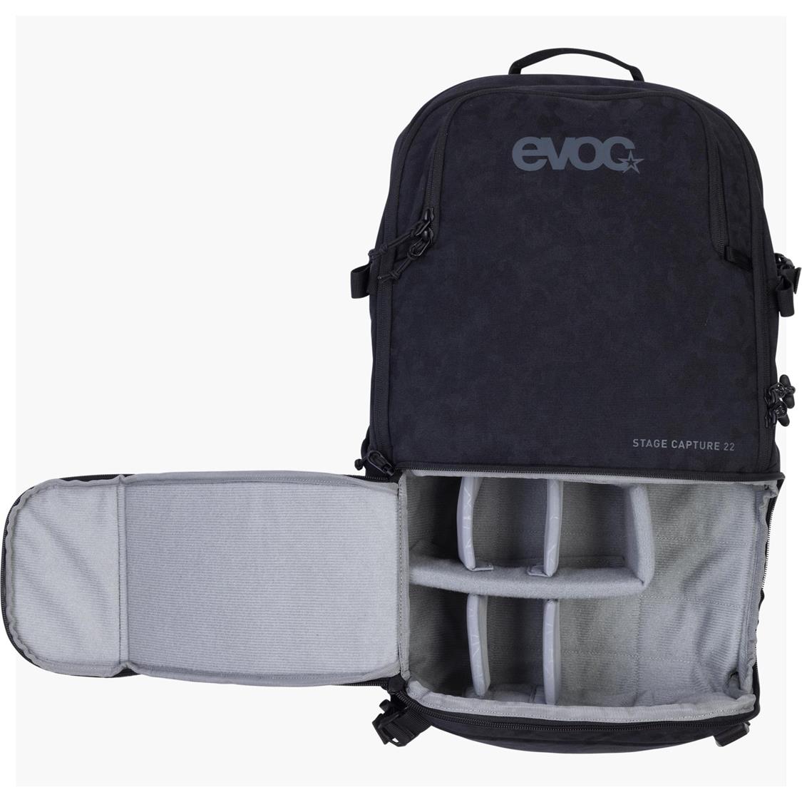 Evoc Stage Capture 22 Camera Backpack (SS25) - Waterproof DSLR/SLR/Mirrorless Camera Bag with Laptop Compartment - Perfect for Travel, Hiking & Photography Adventures