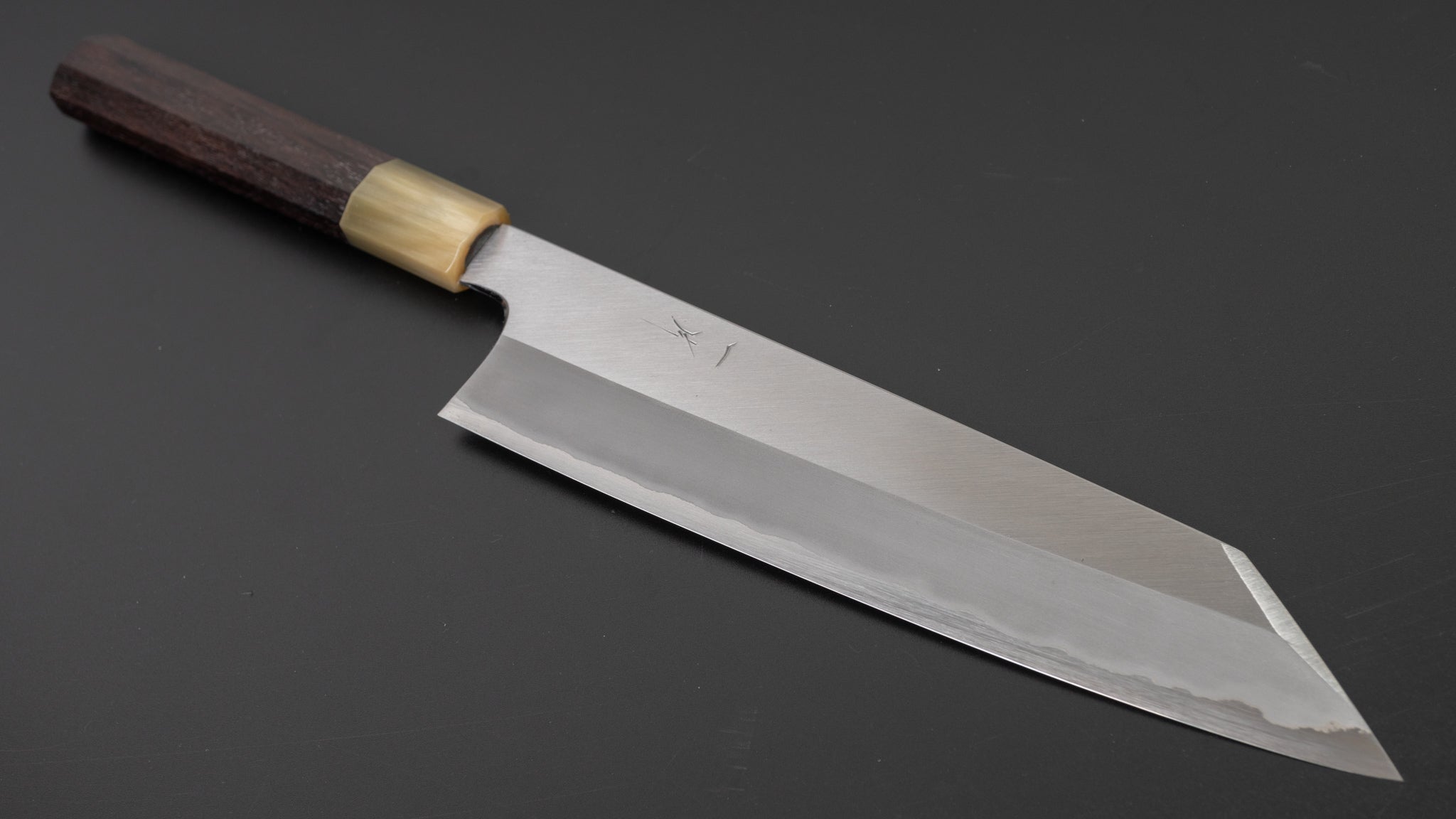 Hitohira Togashi White #1 Stainless Clad Kiritsuke Gyuto Japanese Chef Knife 240mm with Taihei Rosewood Handle - Perfect for Sushi, Sashimi & Precision Vegetable Cutting