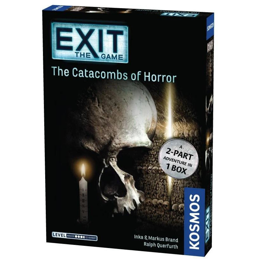 Exit: The Game - The Catacombs of Horror | Escape Room Board Game for Adults & Teens | Perfect for Family Game Night & Party Entertainment