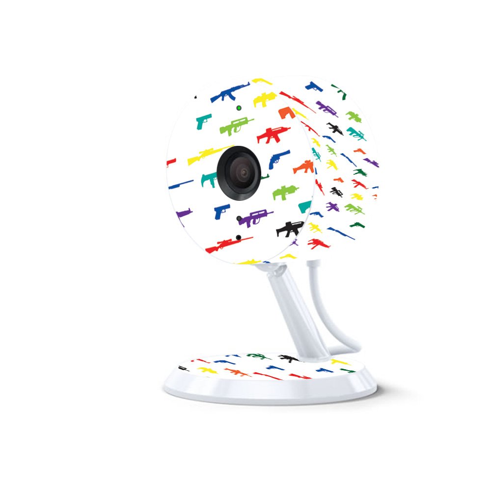 MightySkins Vinyl Wrap for Amazon Cloud Cam - Durable Protective Cover | Easy to Apply & Remove | Home Security Decoration