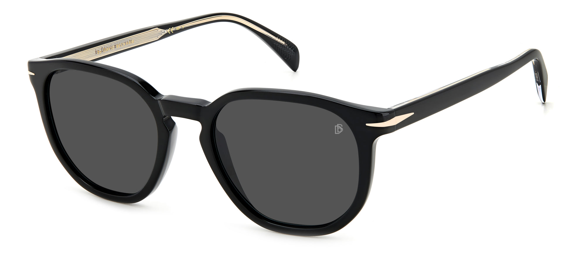 David Beckham DB1099/S Men's Sunglasses - Polarized UV Protection Aviator Style for Driving, Outdoor & Fashion