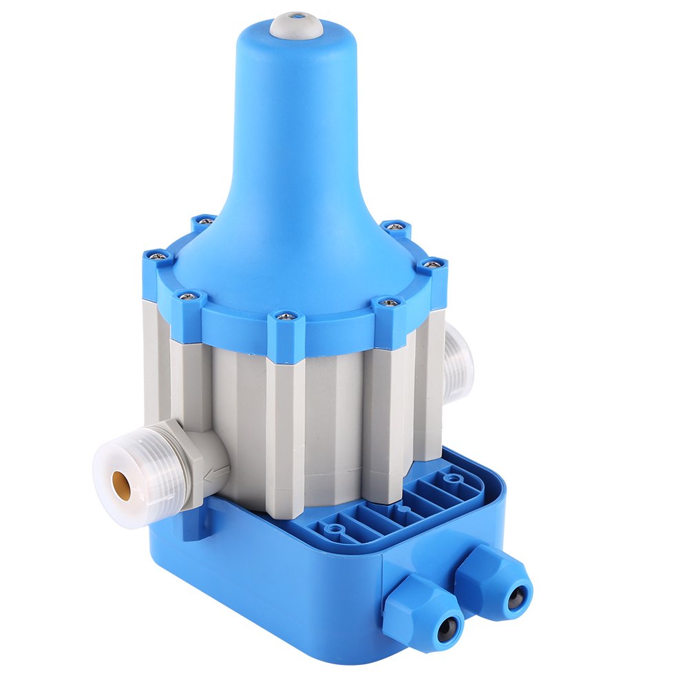 Automatic Water Pressure Switch, 10 Bar Electronic Pump Controller for Home Use - Ideal for Household Water Pumps, Garden Irrigation & Submersible Pumps