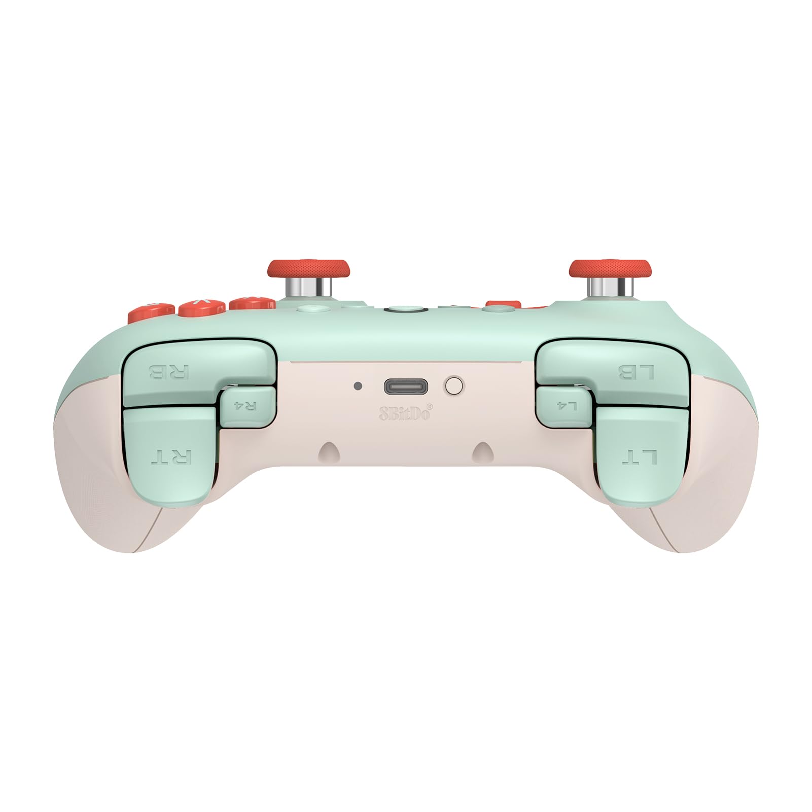 8Bitdo Ultimate 2C Wireless Controller with Hall Effect Joysticks & Triggers - Compatible with Windows PC & Android, Remappable L4/R4 Buttons, Turbo Function, Rumble Vibration (Mint Green) - Perfect for Gaming, Streaming & Cloud Gaming Sessions