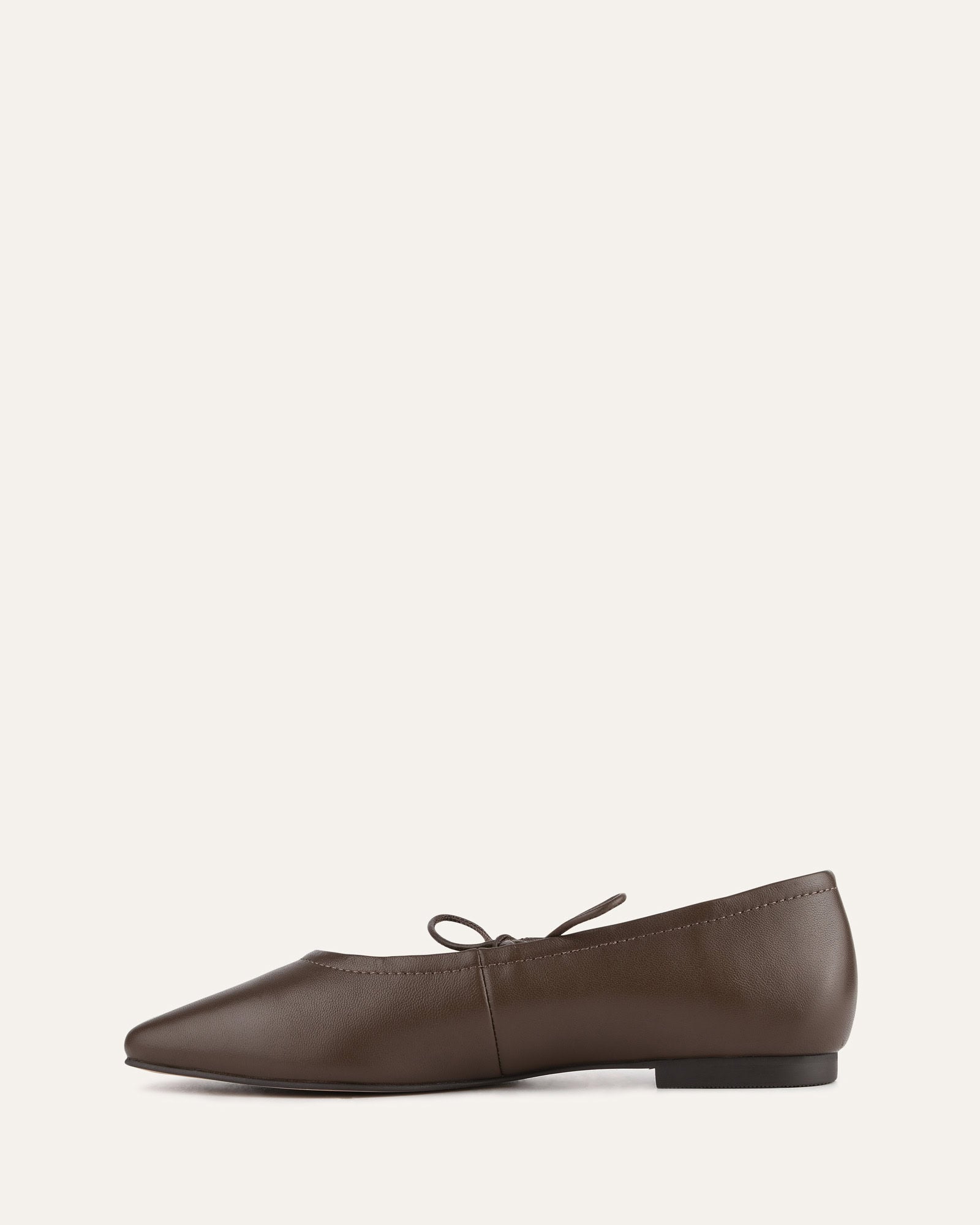 Petal Casual Flats for Women - Dark Rye Genuine Leather Comfortable Slip-On Shoes | Perfect for Office, Travel & Everyday Wear