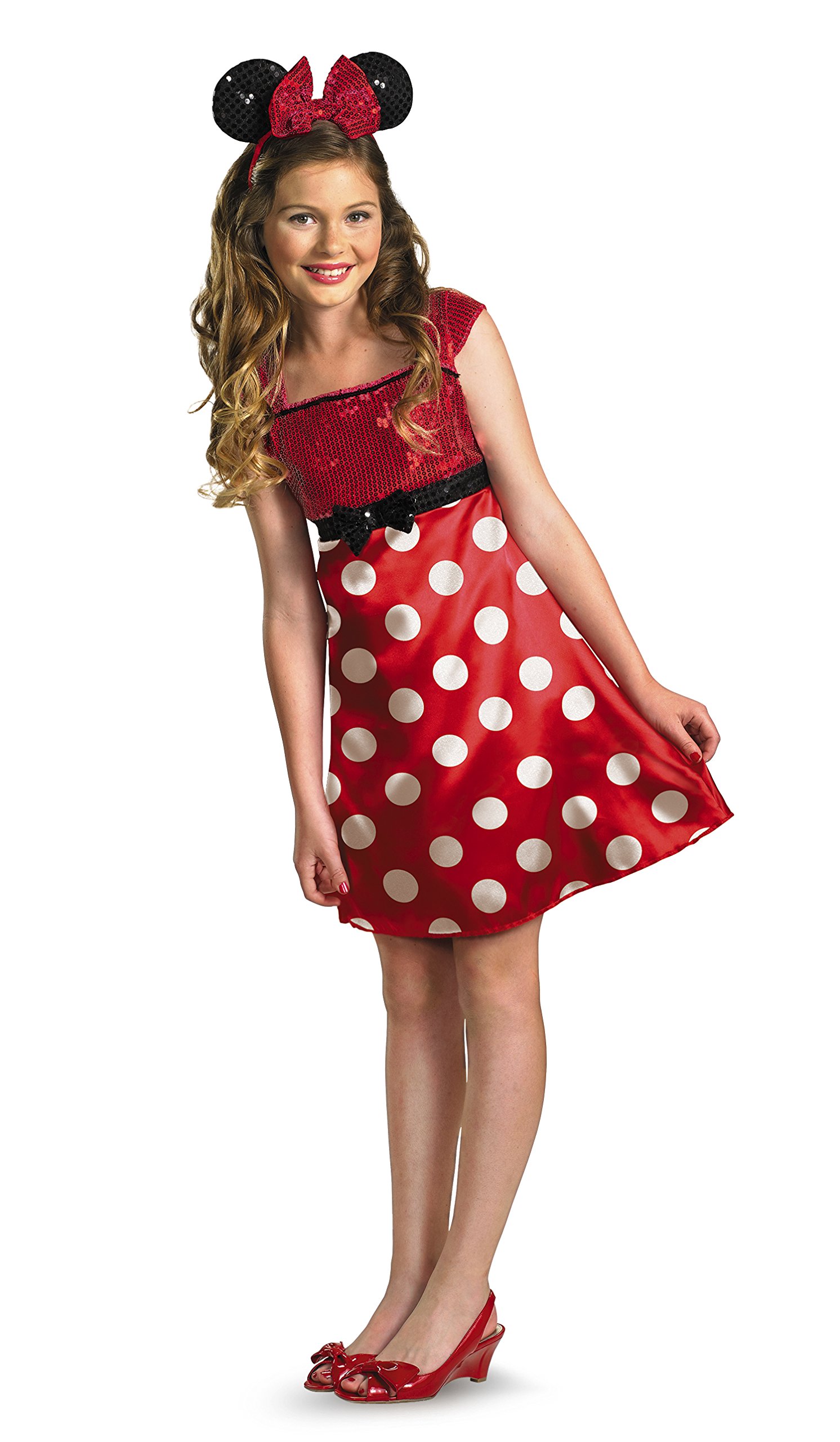 Disney Minnie Mouse Clubhouse Costume for Kids & Tweens - Perfect for Halloween, Dress-Up Parties & Cosplay Events