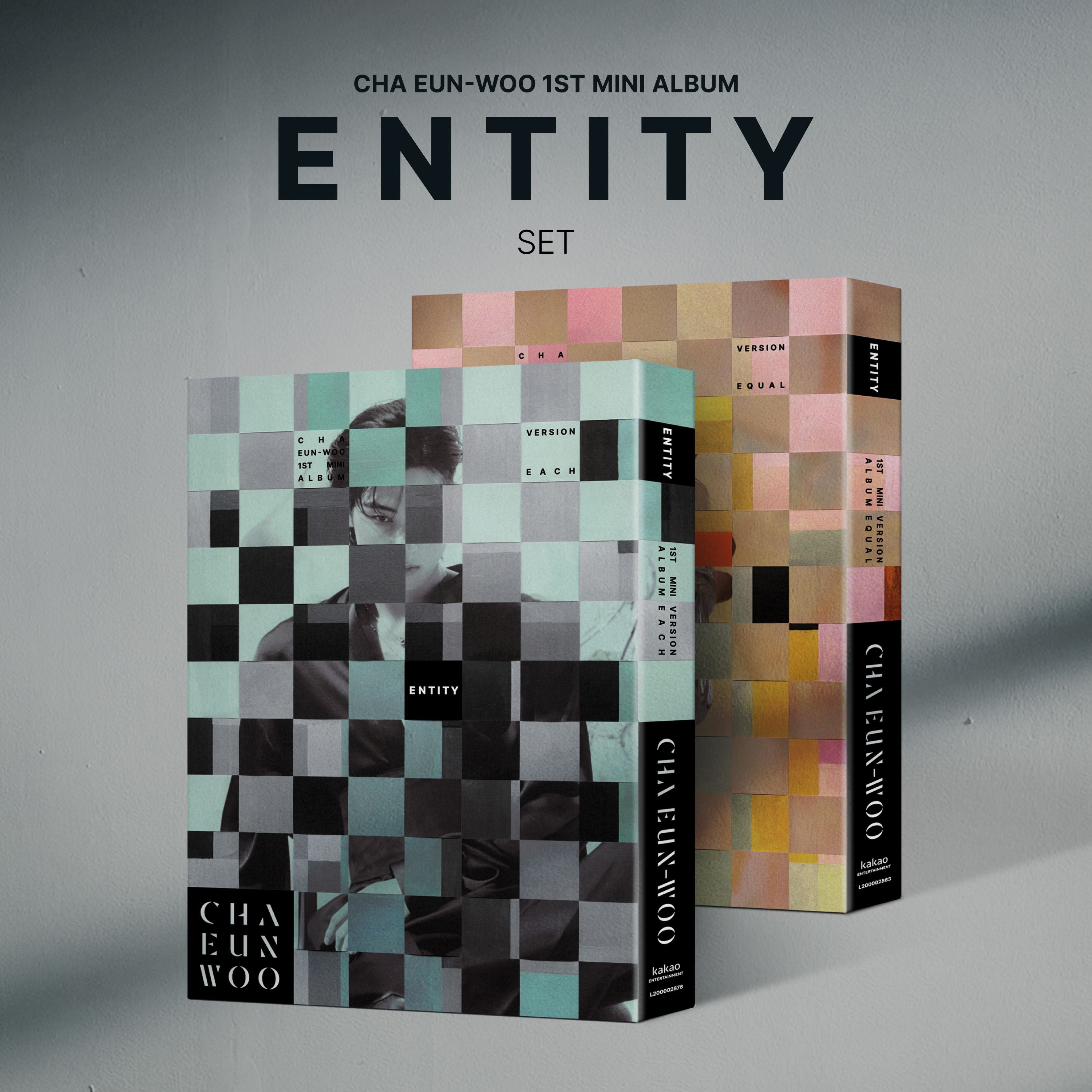 CHA EUN WOO 1ST MINI ALBUM 'ENTITY' - K-Pop CD + Photobook + Poster - Perfect for K-Pop Fans & Collectors | Great Gift for Birthdays & Special Occasions