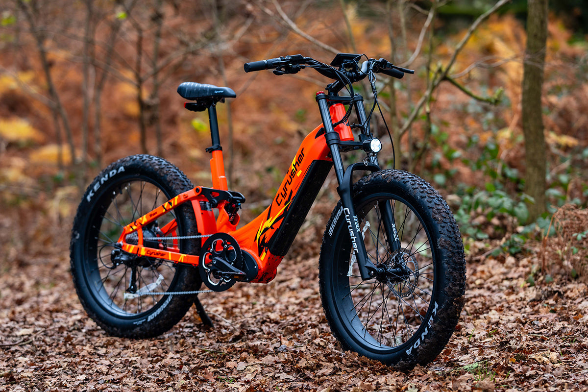 Cyrusher Trax Step-Through Electric Bike - 750W Motor, 28 MPH, 56 Mile Range, 26