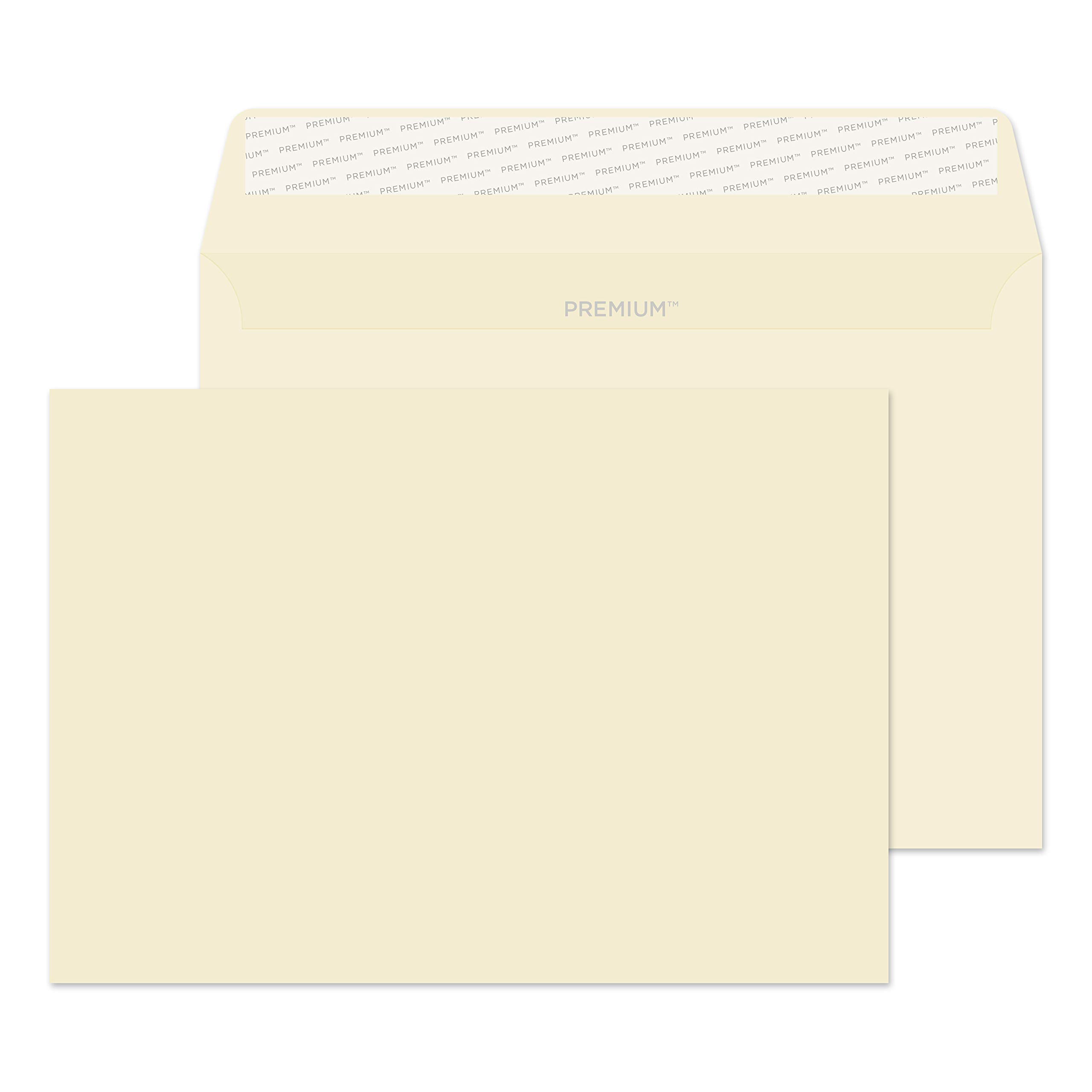 Premium C5 162 x 229 mm 120 GSM Peel & Seal Business Envelopes (61707) - Cream Wove - Pack of 500 - Perfect for Mailing, Invoicing & Document Storage