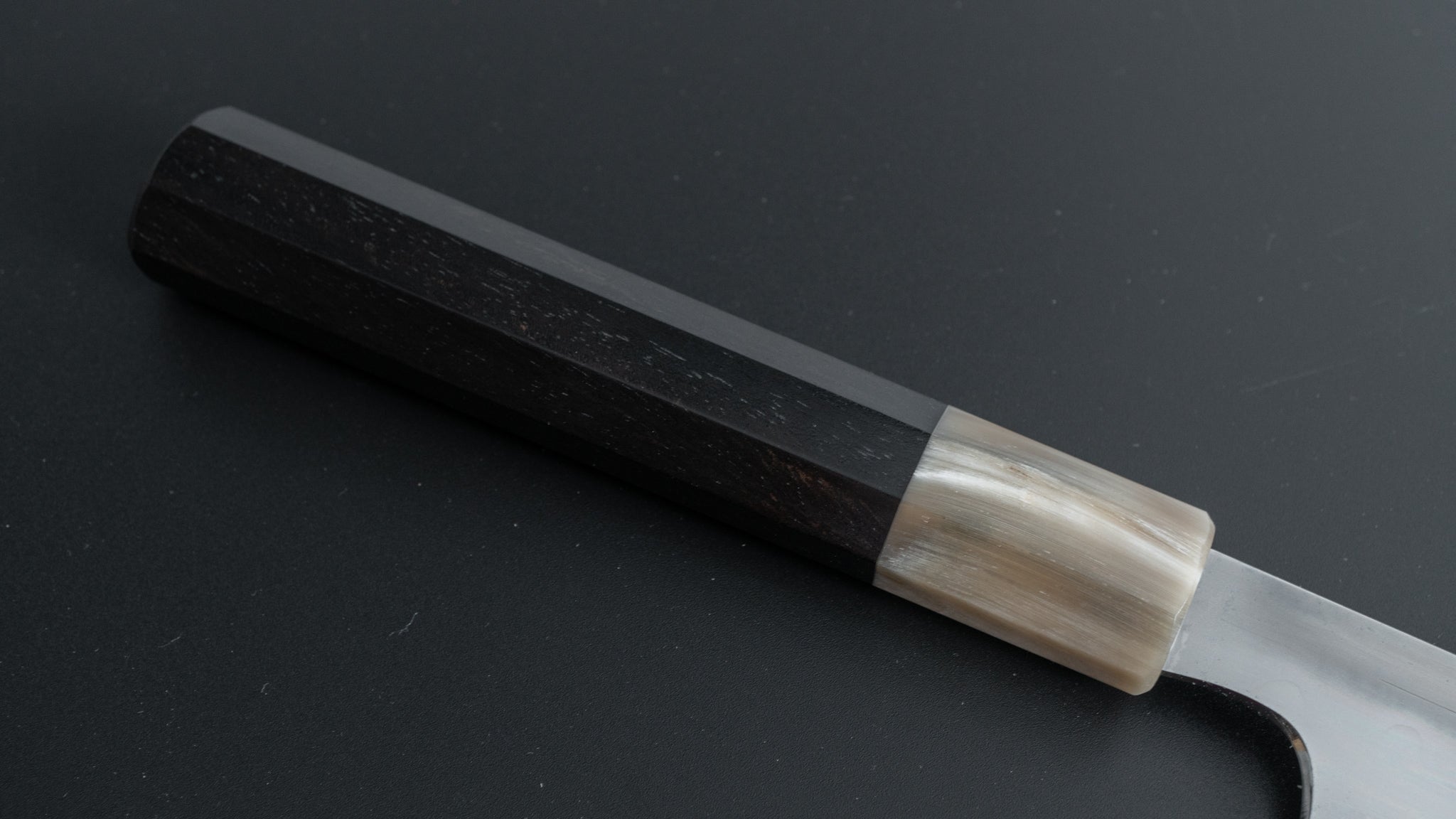 Hitohira Togashi Yohei Blue #2 Mizu Honyaki Gyuto 240mm Japanese Chef Knife with Taihei Ebony Handle & Saya - Premium Kitchen Knife for Professional Chefs & Home Cooking, Sushi, Meat Cutting