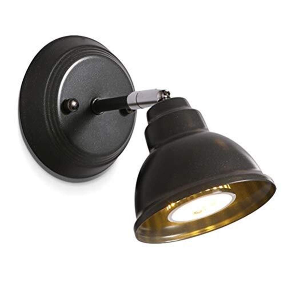 Modern LED Wall Sconce with Adjustable Light Head - Stylish Indoor Wall Lamp for Bedroom, Living Room, Hallway & Office - Perfect for Reading, Accent Lighting and Home Decor