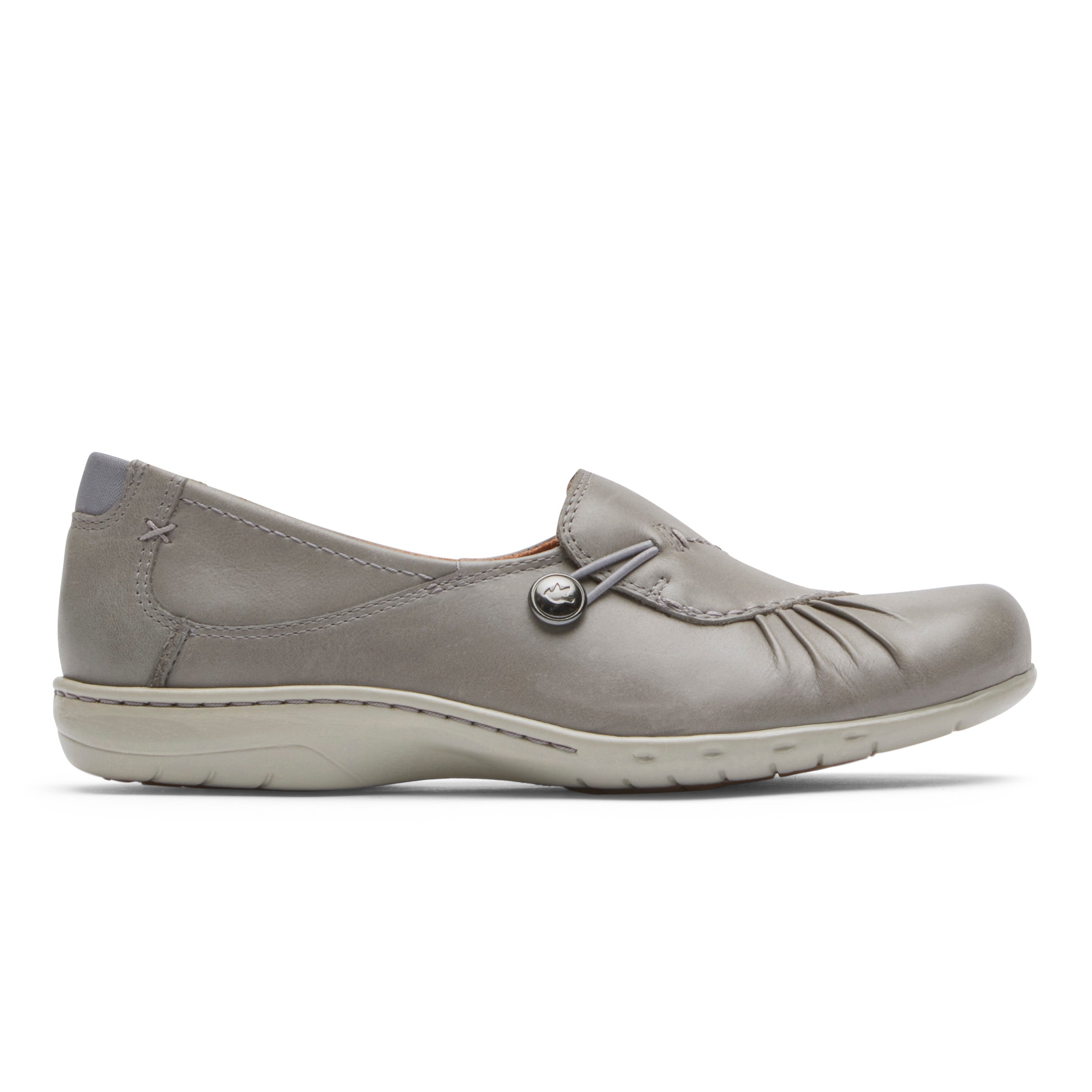 Women's Comfortable Paulette Slip On Shoes - Lightweight Casual Loafers for Walking, Work & Travel - Breathable Soft Fabric Slip-Ons for Women