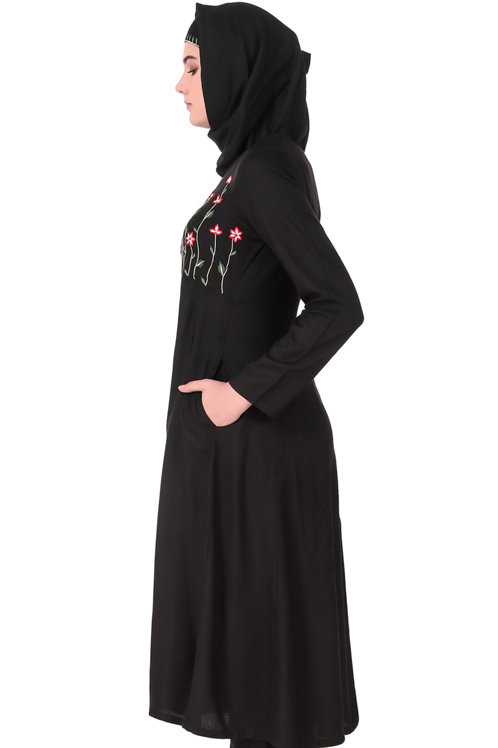 Elegant Embellished Stem Anarkali Tunic for Women - Stylish Indian Ethnic Wear for Parties & Festivals