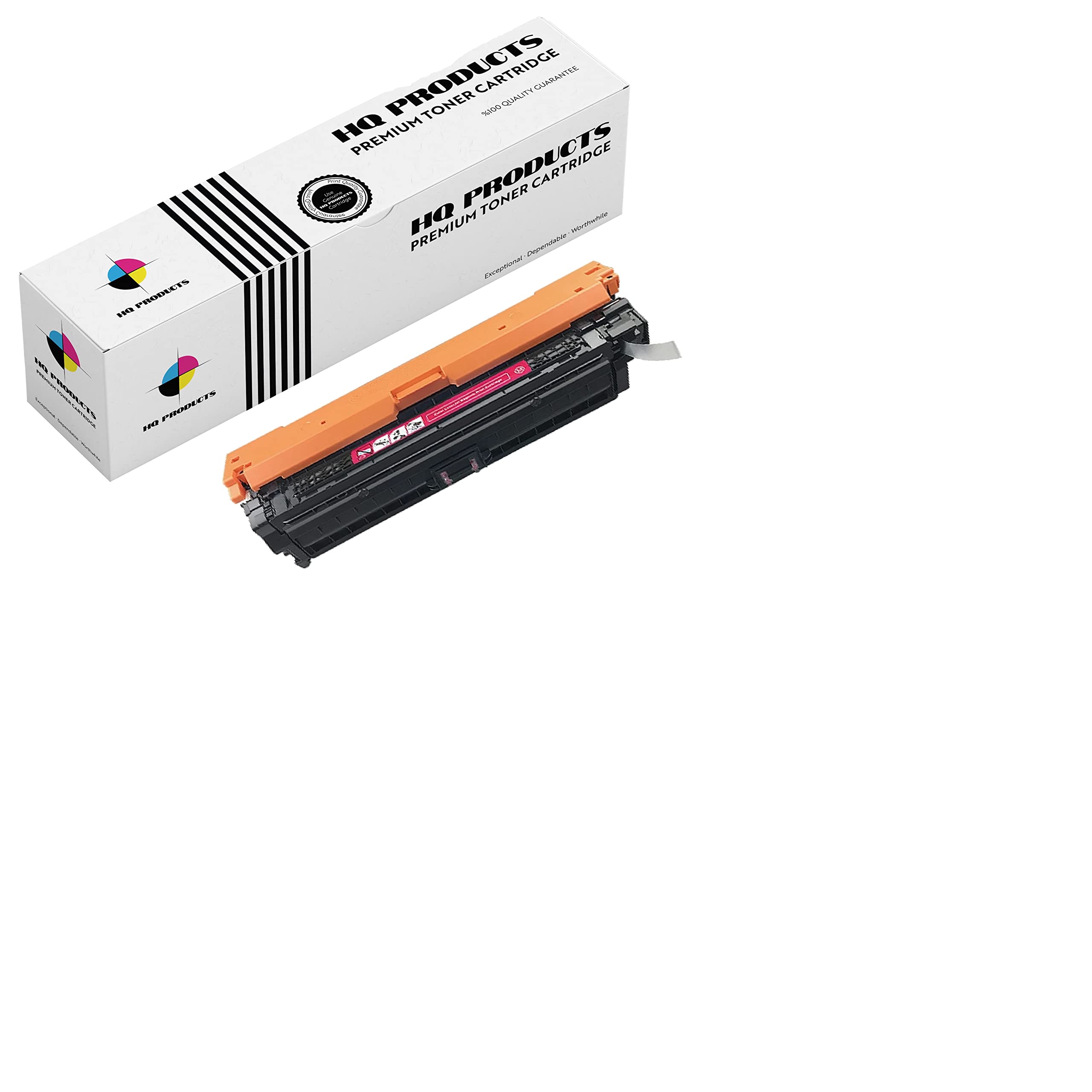 High-Quality Compatible Magenta Toner Cartridge Replacement for HP CE740A & 307A - Works with HP Color LaserJet CP5225n & CP5225dn Printers - Perfect for Office Documents, Marketing Materials & Color Printing Needs
