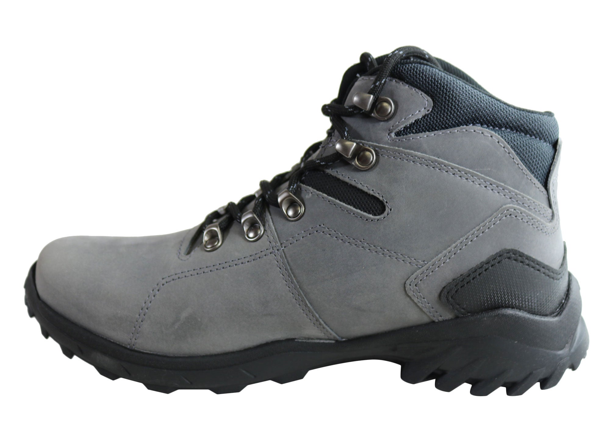 Bradok Raptor Men's Waterproof Leather Hiking Boots - Durable Outdoor Trekking Shoes for Men - Made in Brazil - Perfect for Mountain Climbing, Camping & Trail Walking