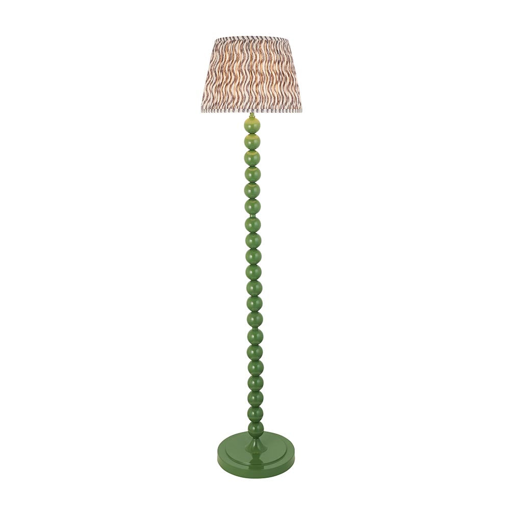 Auralis Ripple Floor Lamp with E27 Socket - Modern LED Standing Light for Living Room, Bedroom & Office - Adjustable Height in Multiple Finishes (Black, White, Bronze) - Perfect for Ambient Lighting & Home Decor