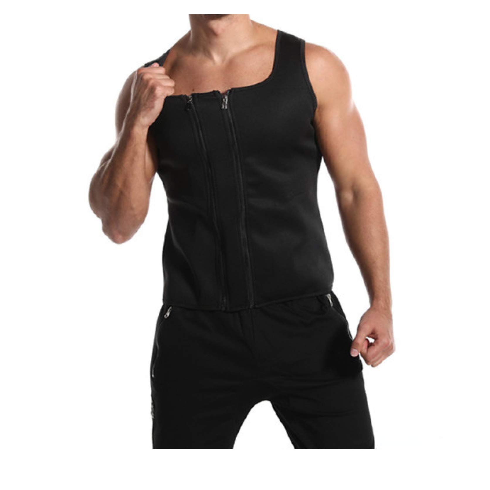 Men's Body Shaping Romper Bodysuit - Lightweight Tummy Control Shapewear for Gym, Workout & Everyday Wear