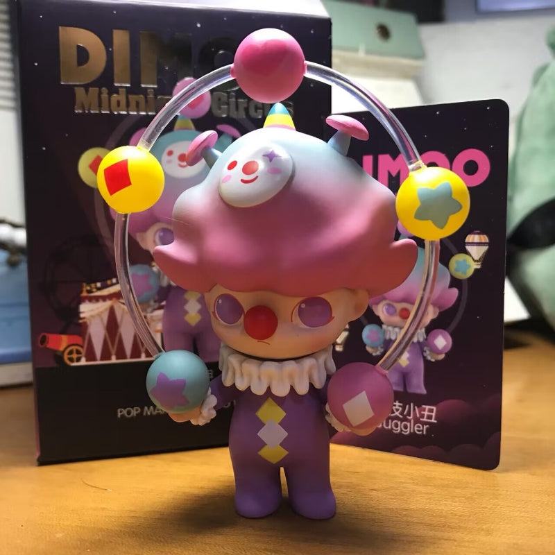 DIMOO Midnight Circus Series Juggler Blind Box Figure - Cute Collectible Toy for Display, Gift & Home Decor | Perfect for Anime Fans, Office Desk & Party Favors