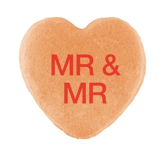 Rainbow Candy Hearts for Pride - LGBTQ+ Themed Sweet Treats for Parties, Celebrations & Gifting