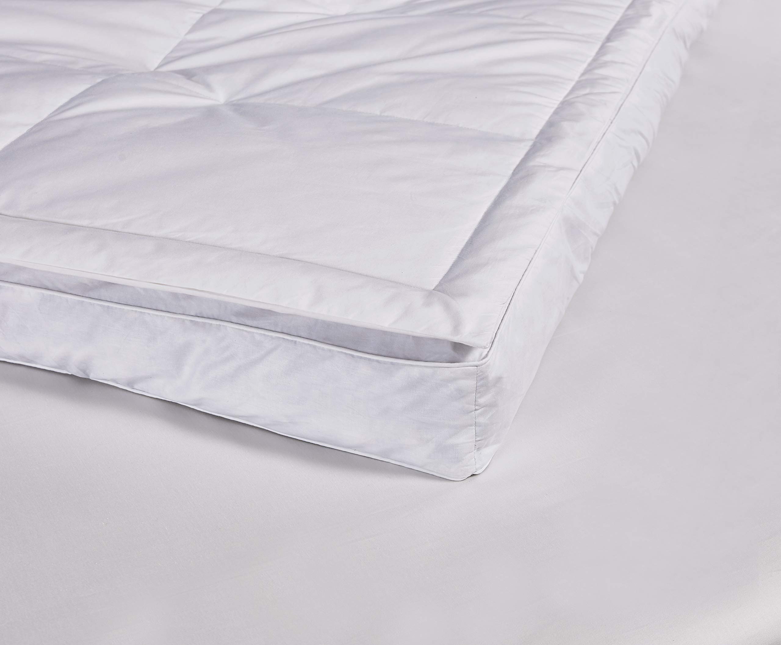 Premium Kathy Ireland Pillowtop Mattress Topper - Cal King Size (72