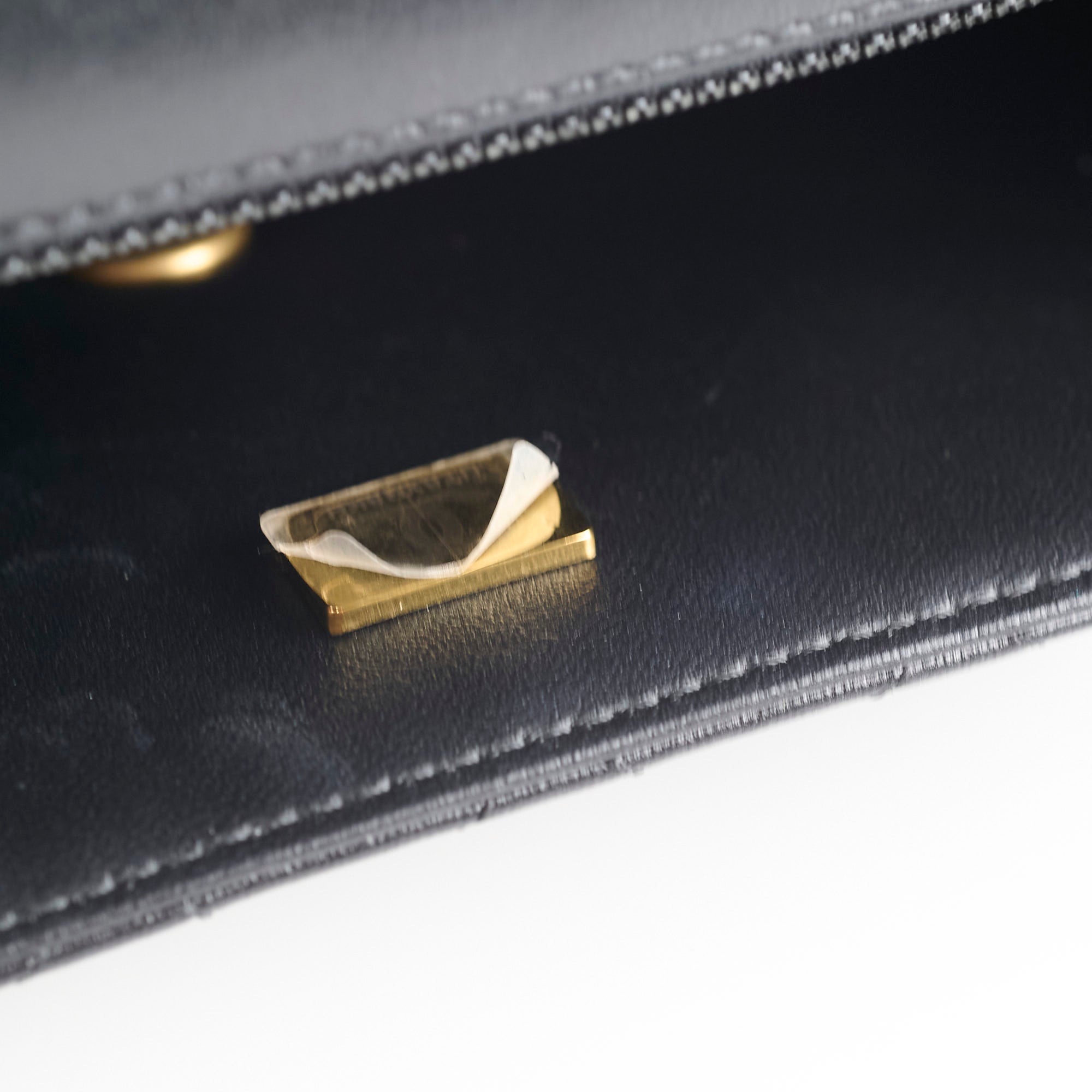 Chanel 2024 Seasonal Classic Flap Top Handle Bag - Genuine Lambskin Leather in Black | Luxury Designer Handbag for Women, Perfect for Evening Events & Special Occasions