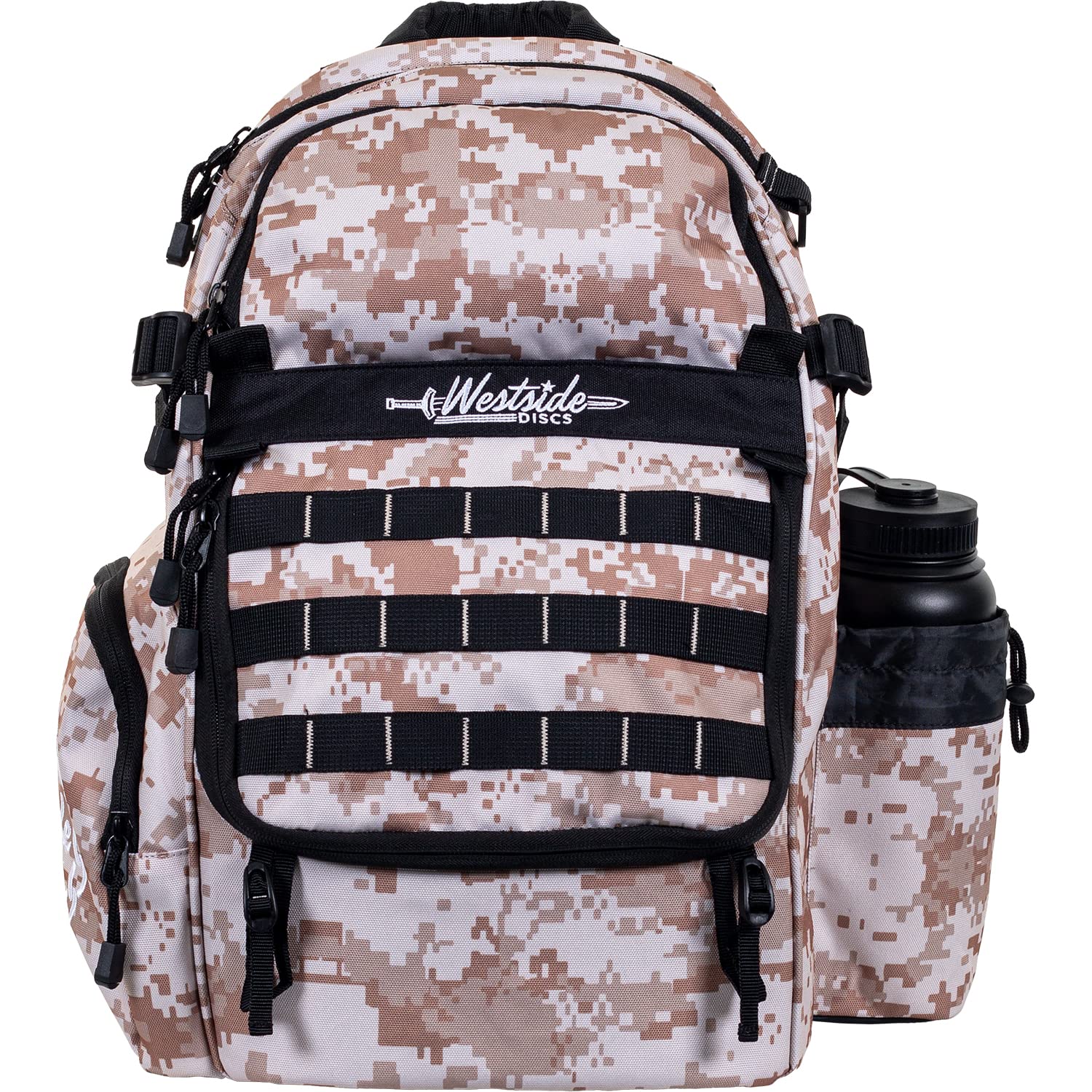 Westside Discs Refuge Disc Golf Backpack - Durable 18+ Disc Frisbee Golf Bag for All Skill Levels | Lightweight & Spacious Storage | Perfect for Tournaments, Practice & Outdoor Adventures