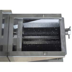 INTBUYING 3mm One Blade Replacement for QE 110V Commercial Meat Slicer - High Performance 500KG/H Meat Cutting Machine - Perfect for Deli, Butcher Shop & Food Processing