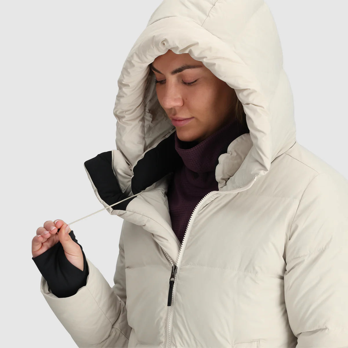 Women's Coze Down Parka - Lightweight Warm Winter Coat with Hood, Waterproof & Windproof - Perfect for Cold Weather, Outdoor Activities & Travel
