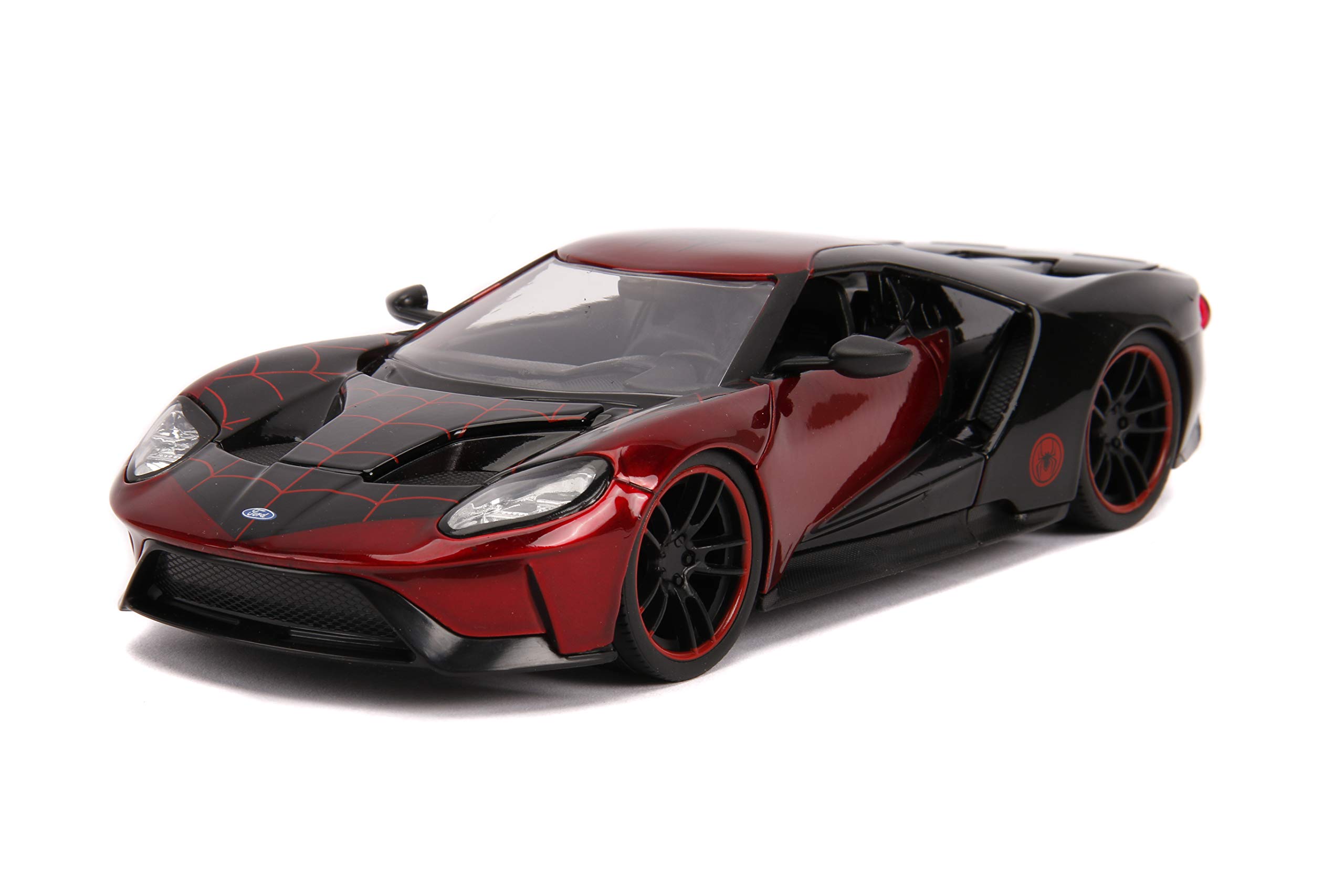 Jada Toys Marvel 1:24 Scale 2017 Ford GT Diecast Model Car with 2.75