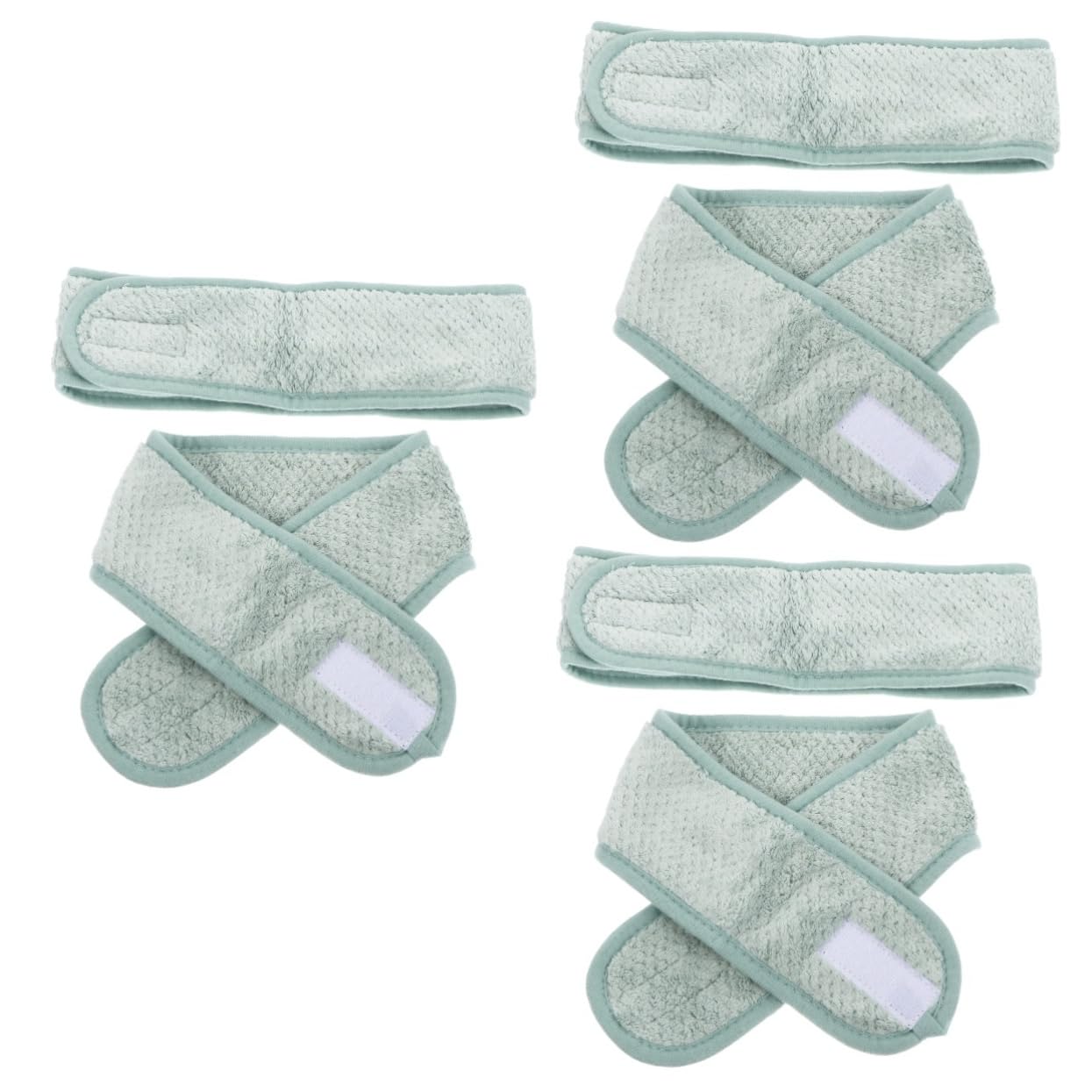 Minkissy 6 Pack Pineapple Print Headbands for Women - Soft Nylon Makeup & Shower Hair Accessories, Stretchable Hair Bands for Spa, Yoga, Salon & Everyday Use