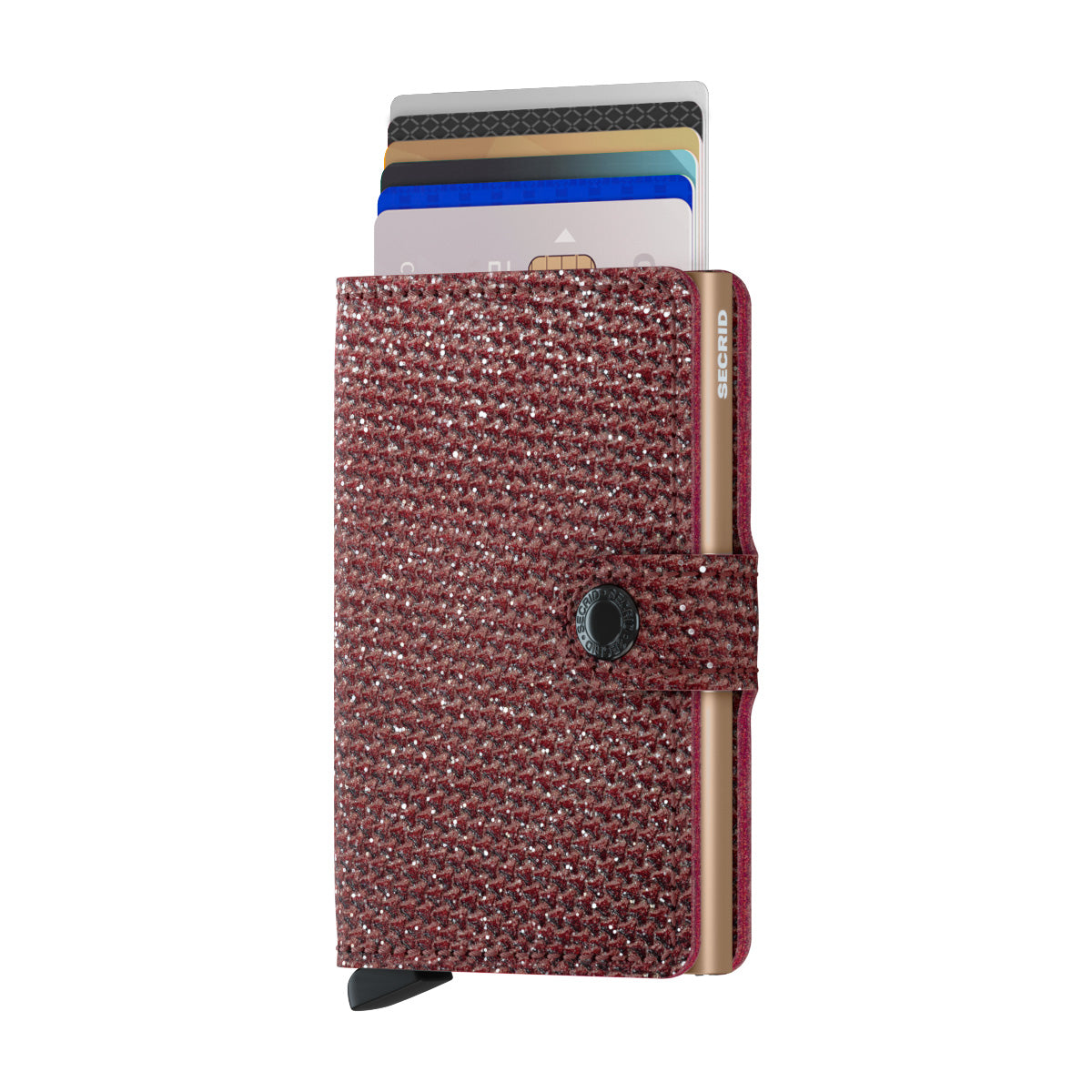 SECRID Miniwallet Sparkle - RFID Blocking Slim Wallet for Women | Compact & Stylish Card Holder | Perfect for Travel, Everyday Use & Gift Giving