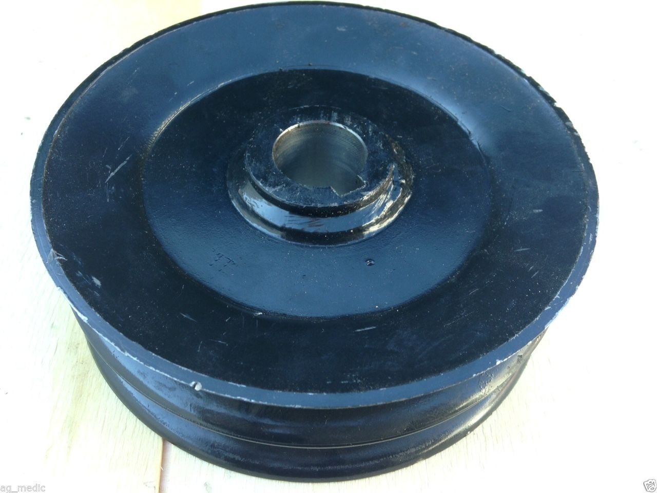 Caroni Double Belt Pulley Replacement for Finish Mowers - Heavy Duty V-Belt Pulley System - Perfect for Lawn Care, Landscaping & Agricultural Equipment Maintenance