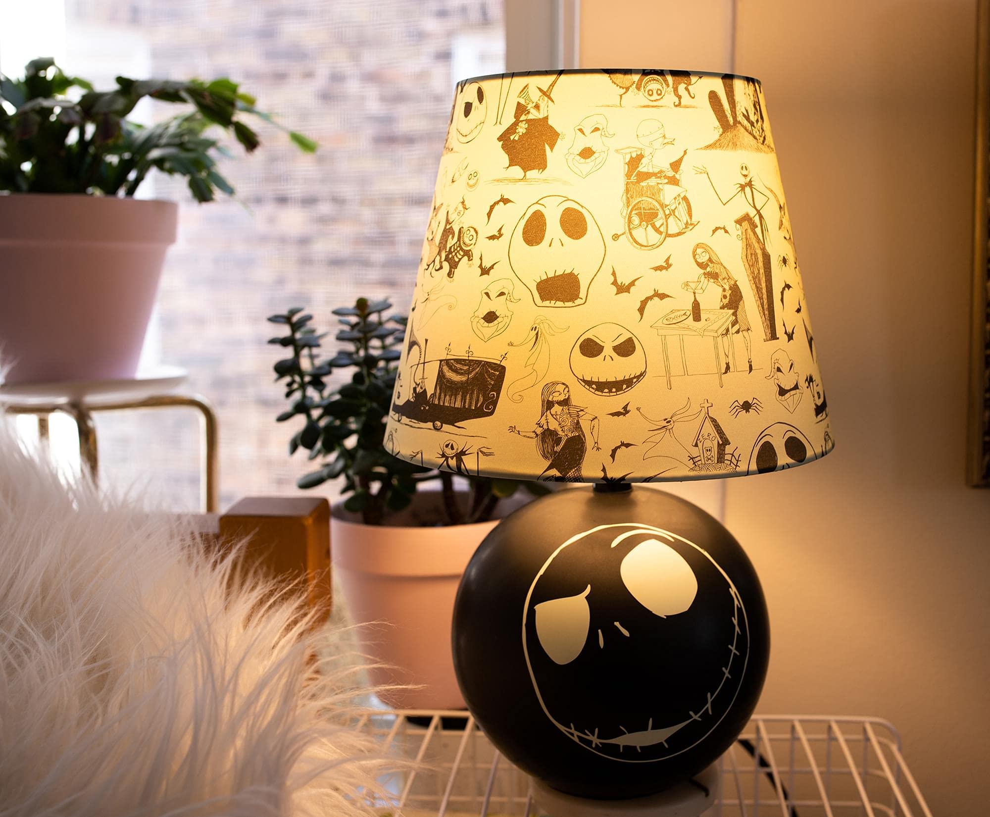Disney The Nightmare Before Christmas Jack Skellington LED Table Lamp - 14