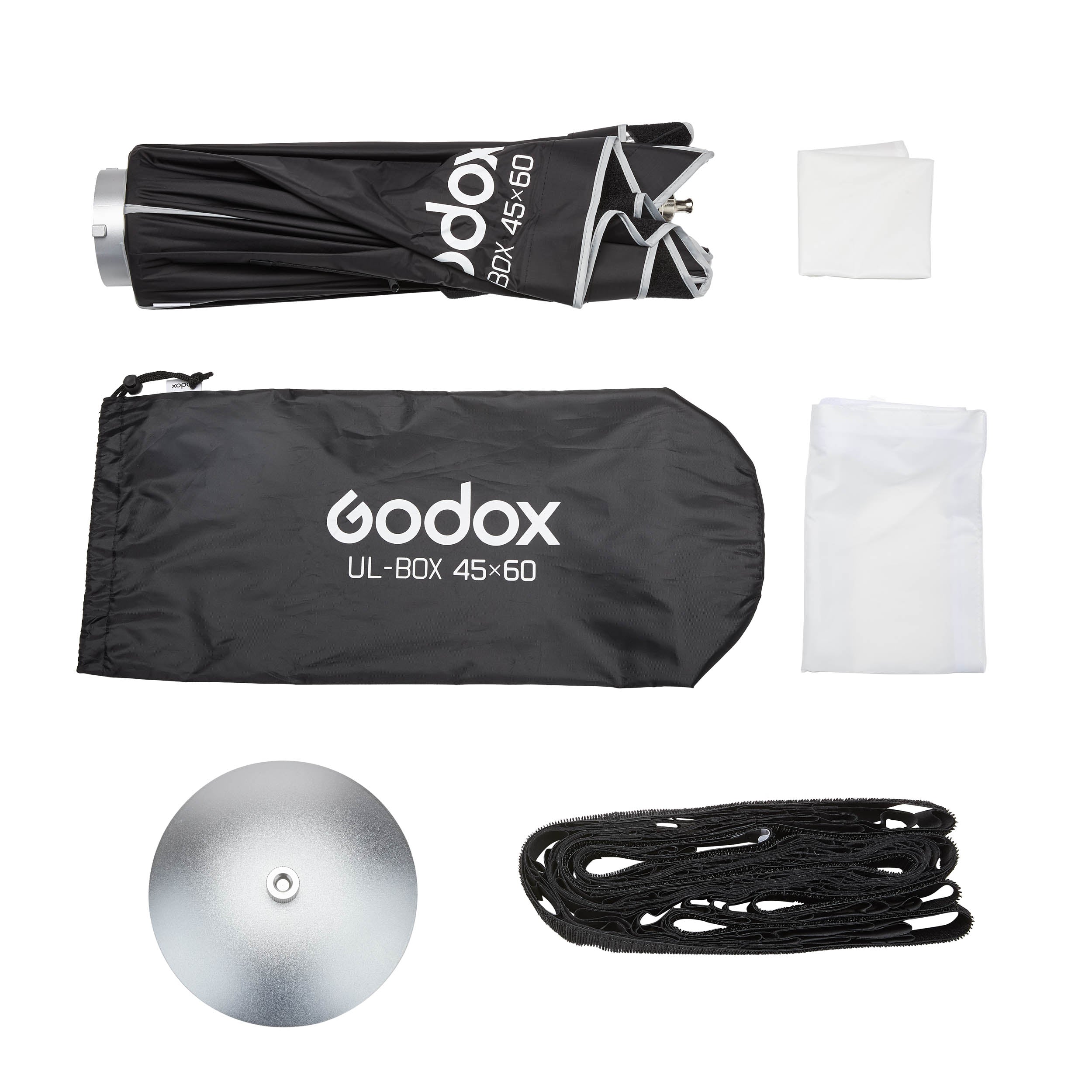 UL BOX 4560 45x60cm (1.5'x2') Rectangular Photography Softbox with Easy Open Design - Perfect for Studio Lighting, Product Photography & Portrait Shoots